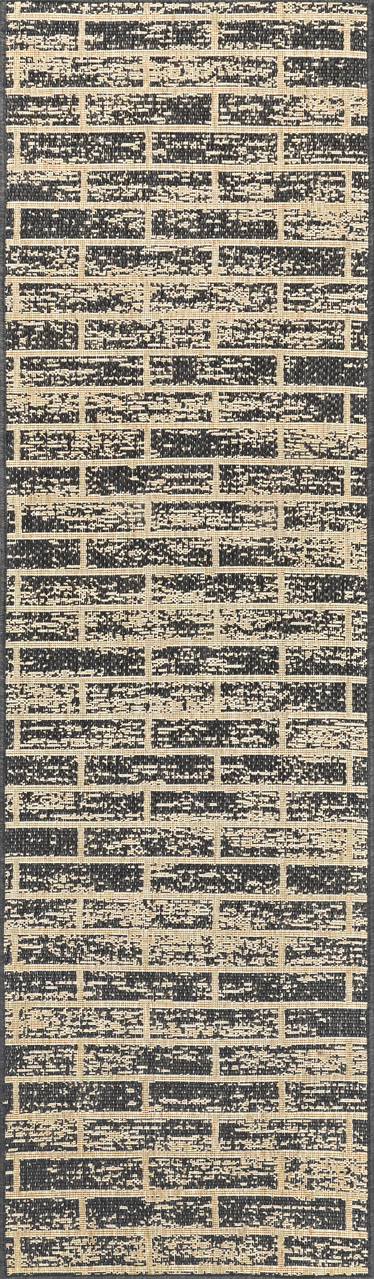 Brickwork Indoor/Outdoor Rug | Charcoal