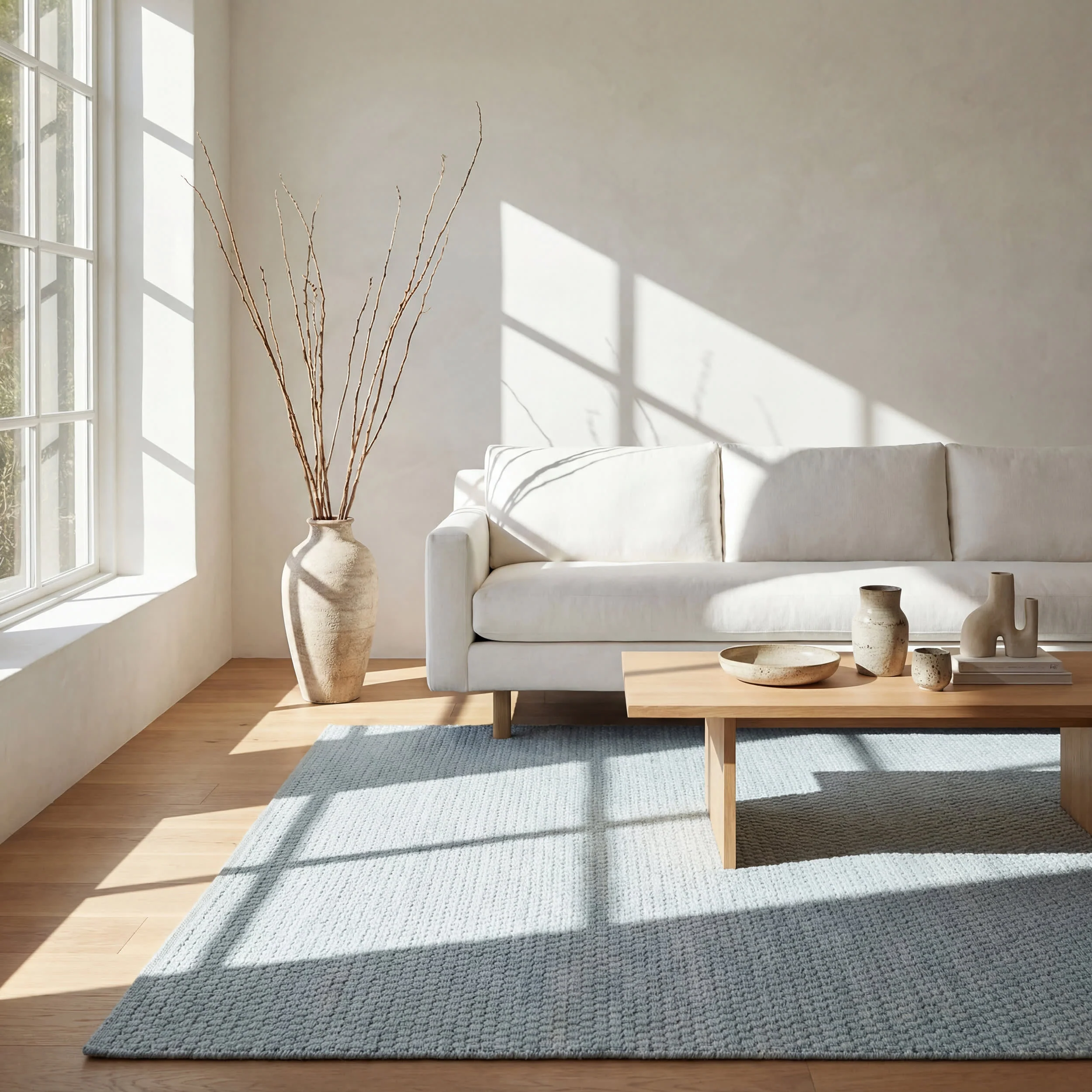 Bridges Rope Rug | Light Blue - Image 5
