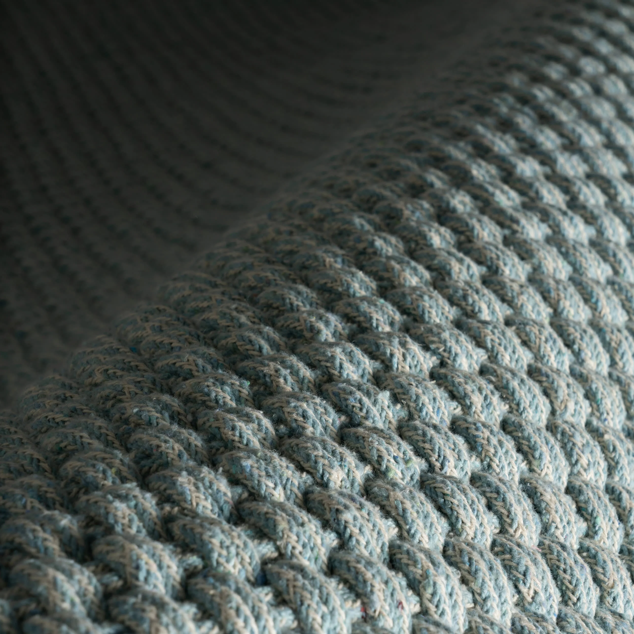 Bridges Rope Rug | Light Blue - Image 7