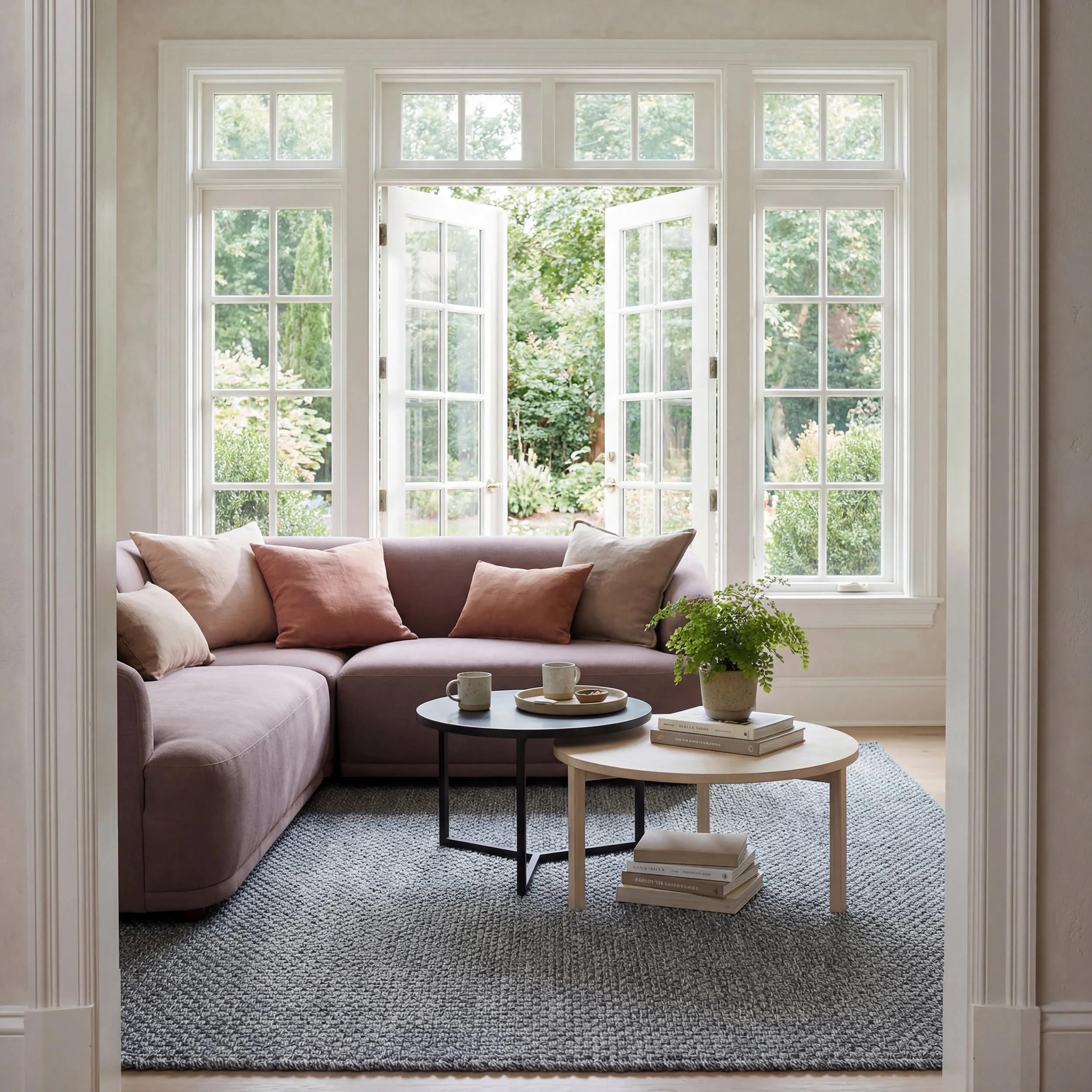 Bridges Rope Rug | Navy - Image 2