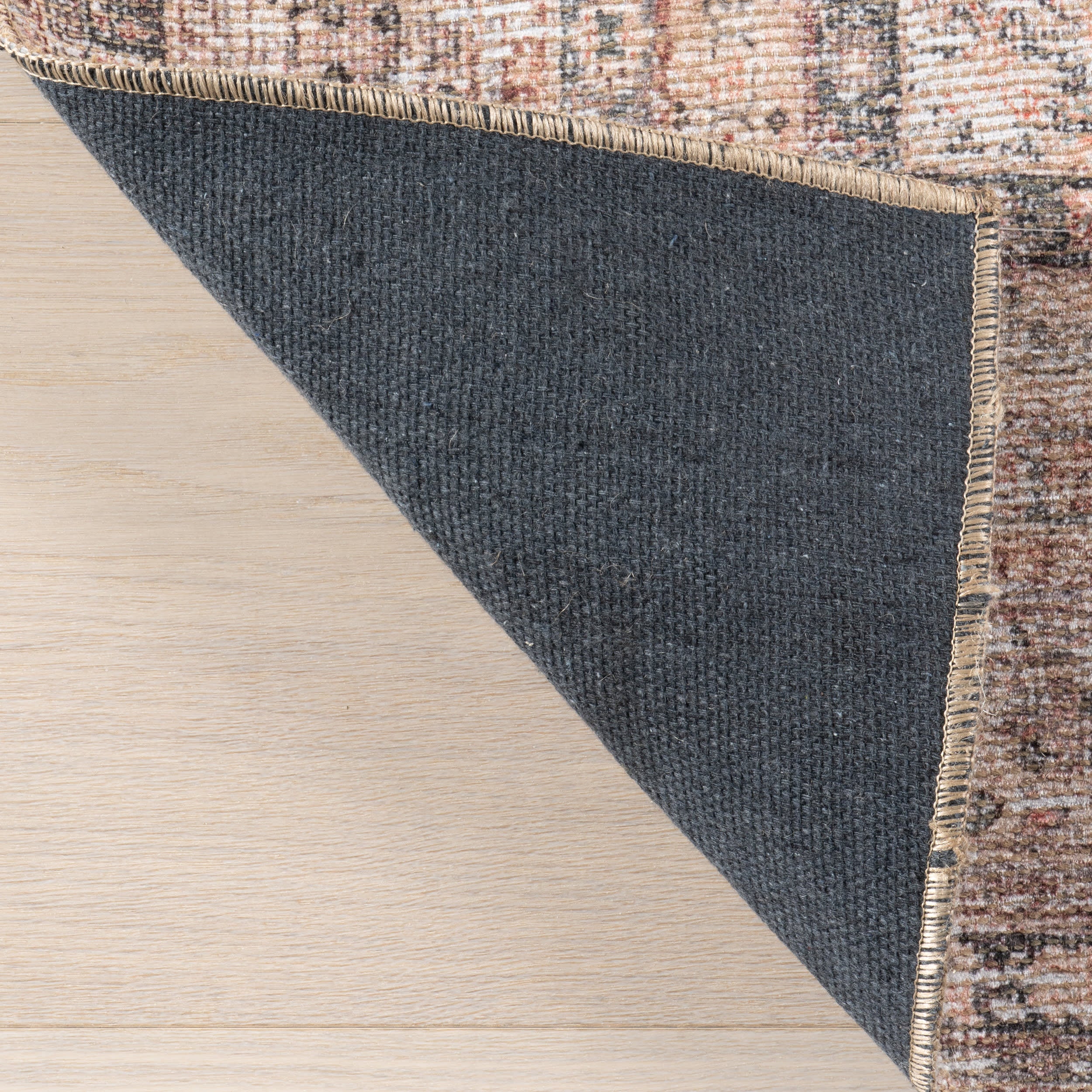 Bronte Vintage Rug | Light Brown - Image 6