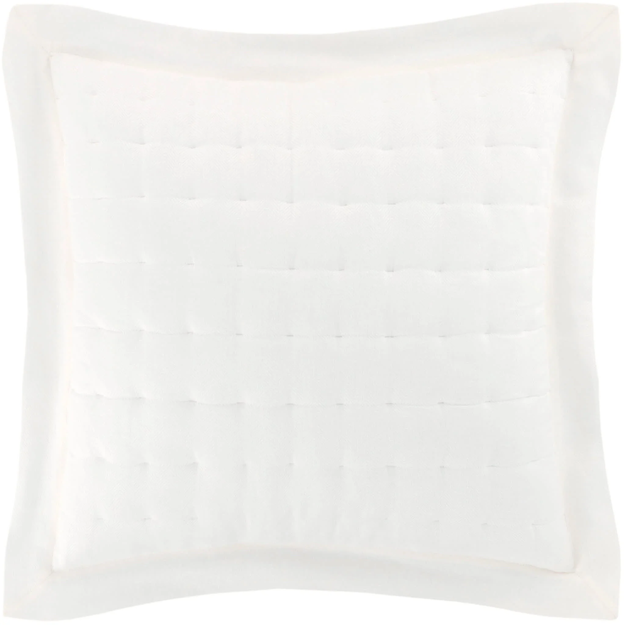 Brussels Quilted Sham | Ivory - Image 3