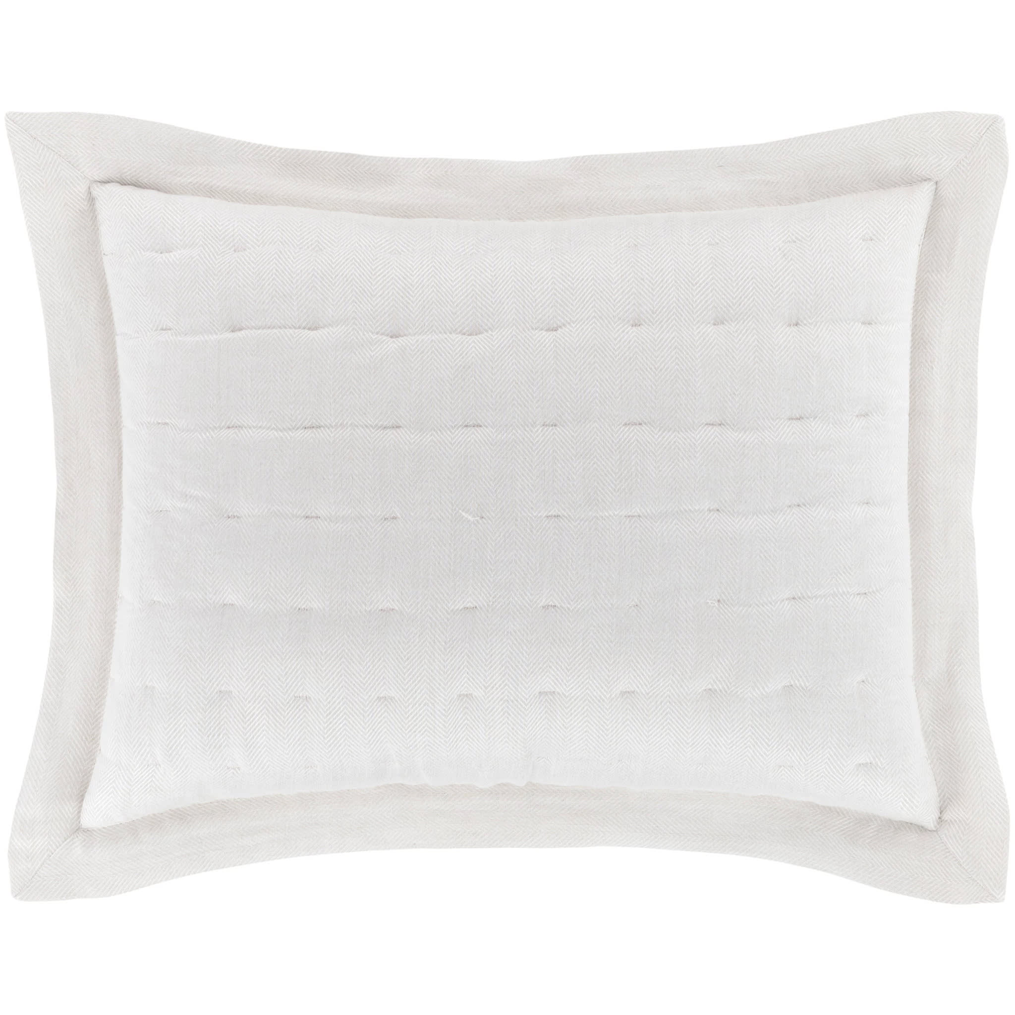 Brussels Quilted sham | Natural