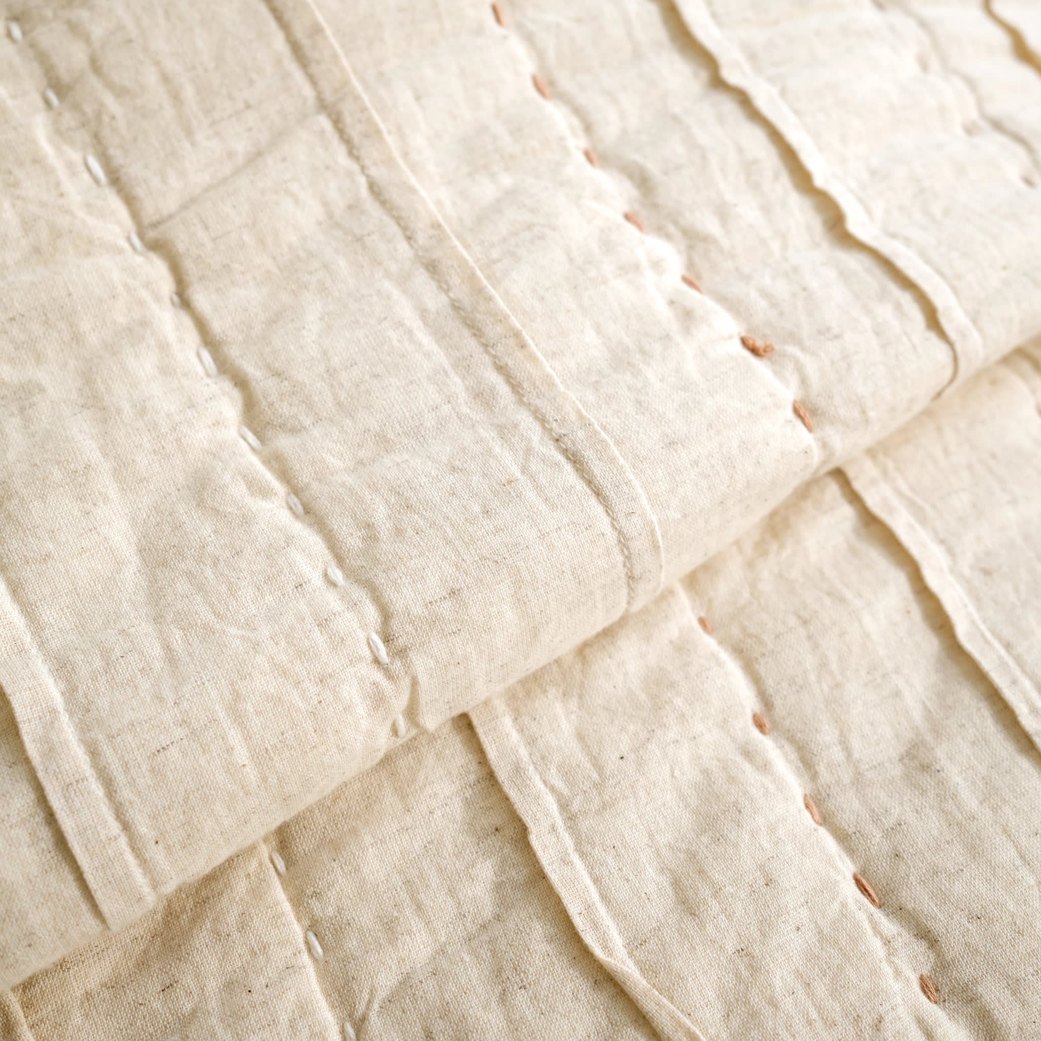 Bryant Quilt | Natural - Image 2