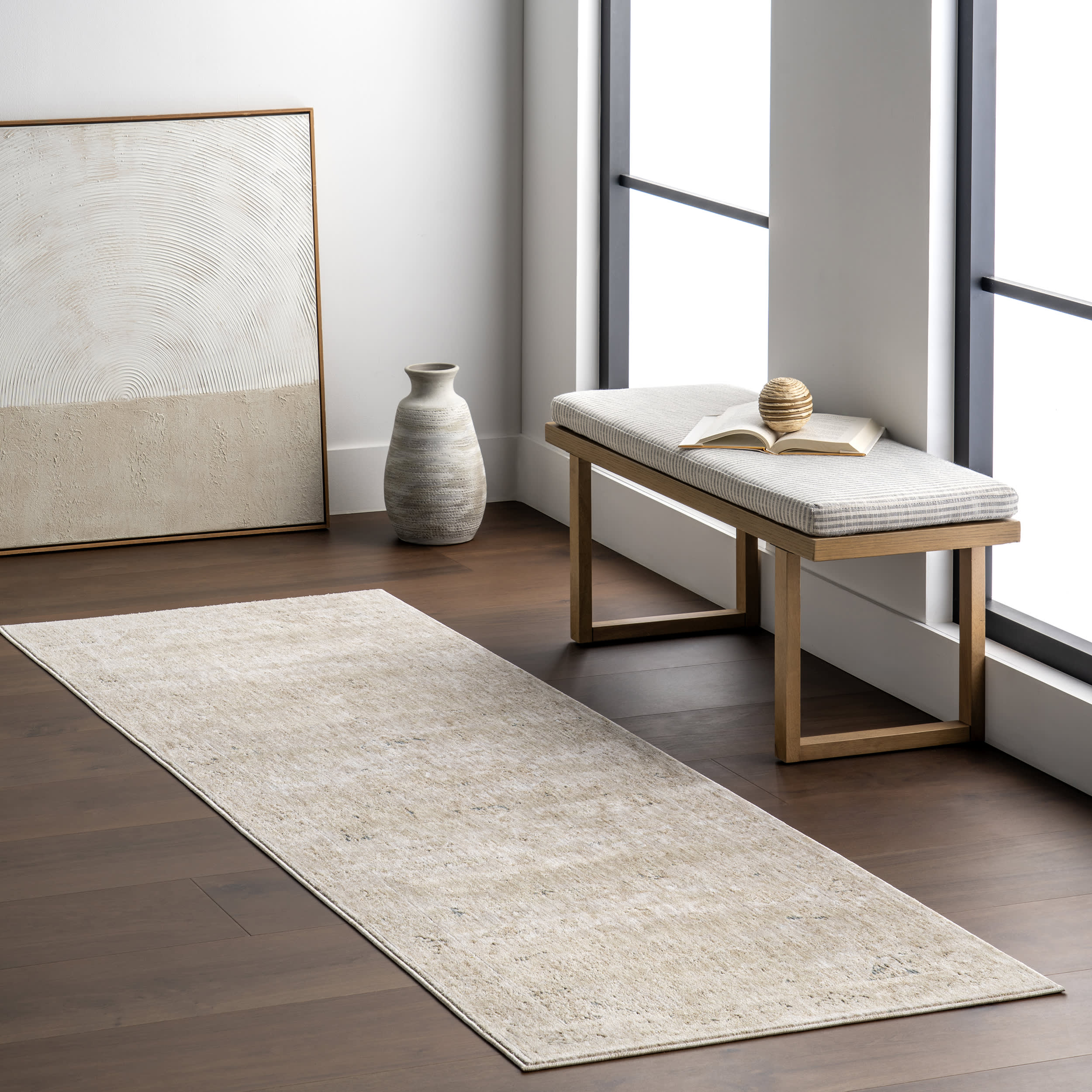 Brylee Vintage Rug | Light Beige - Image 2