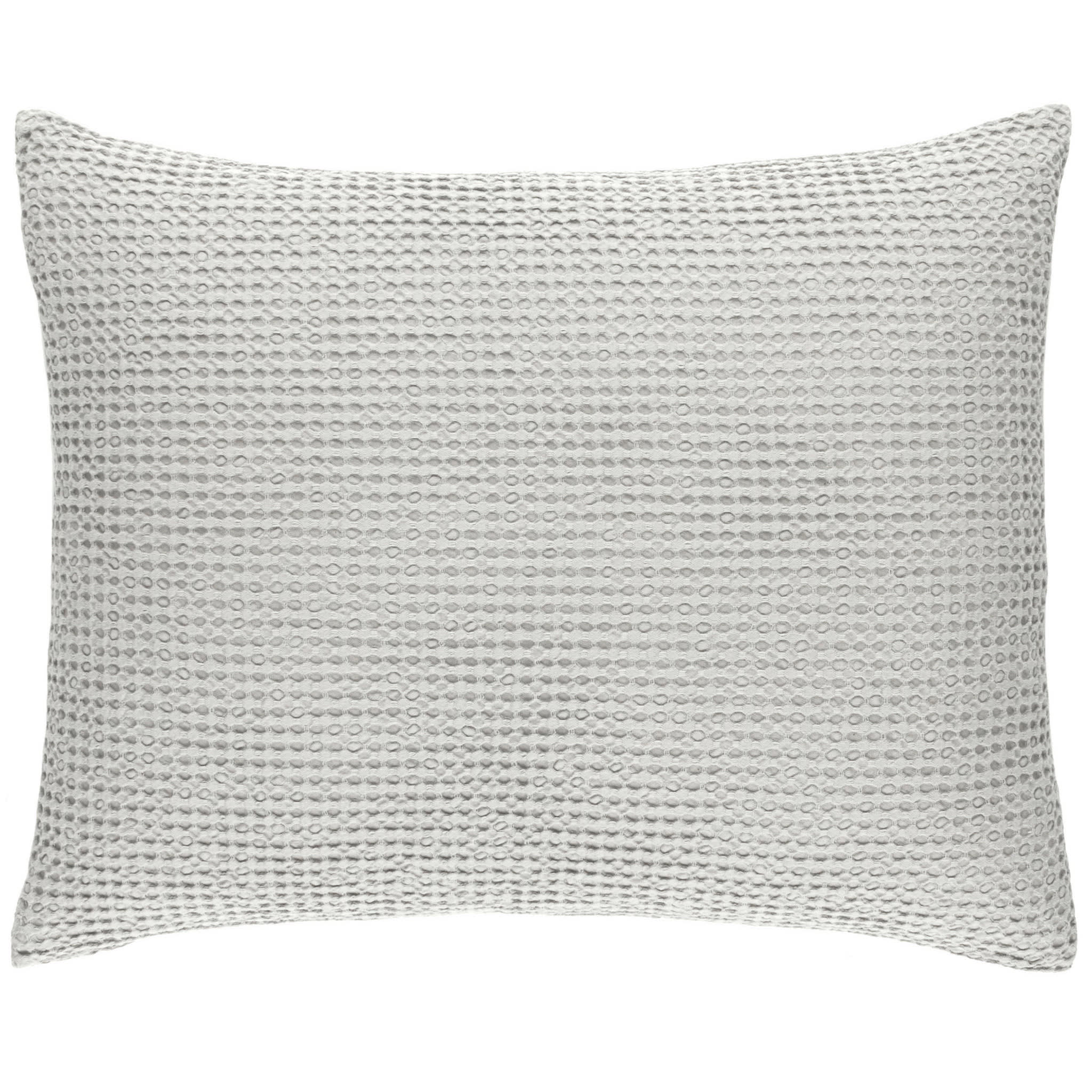 Bubble Matelasse Sham | Dove Grey - Image 2