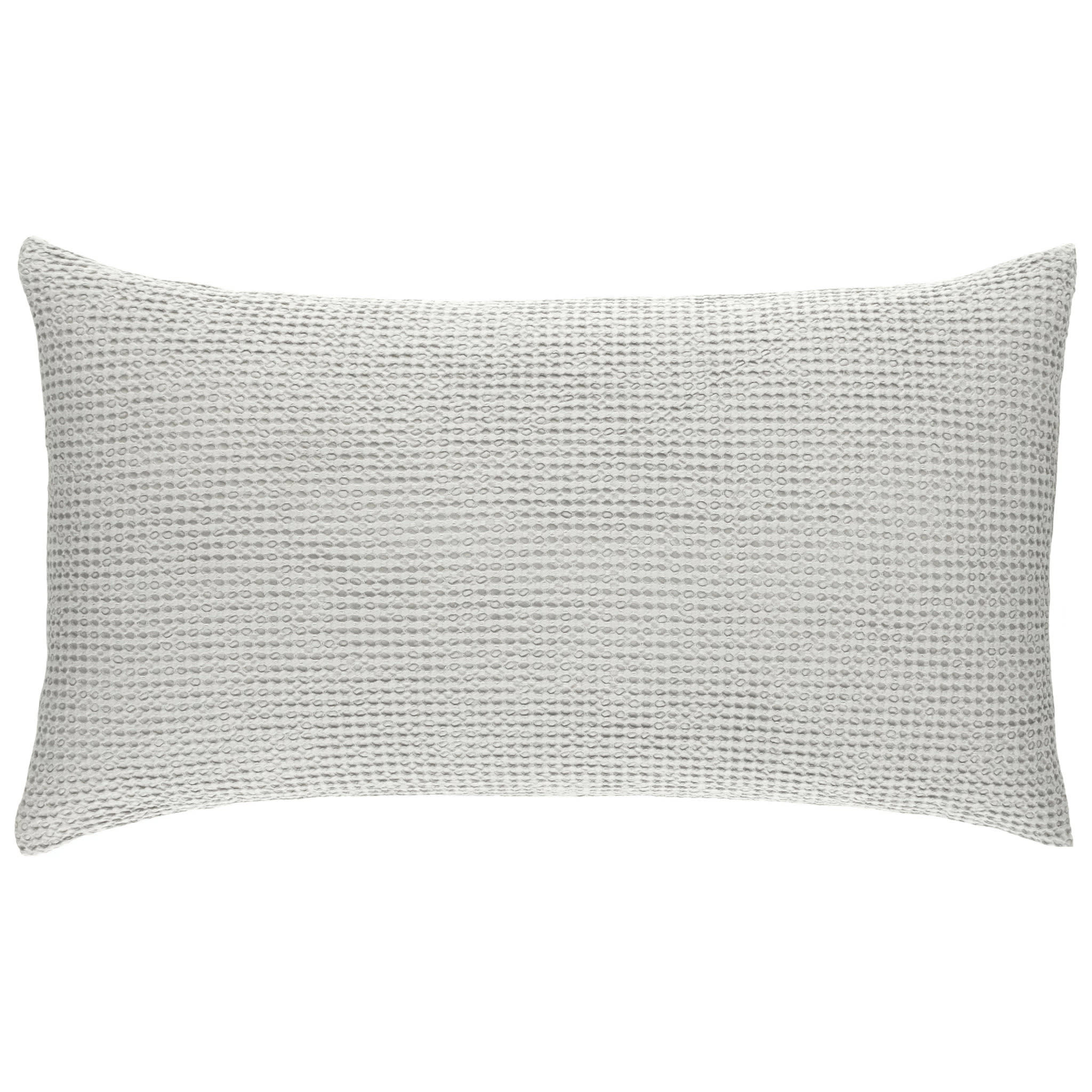 Bubble Matelasse Sham | Dove Grey - Image 3