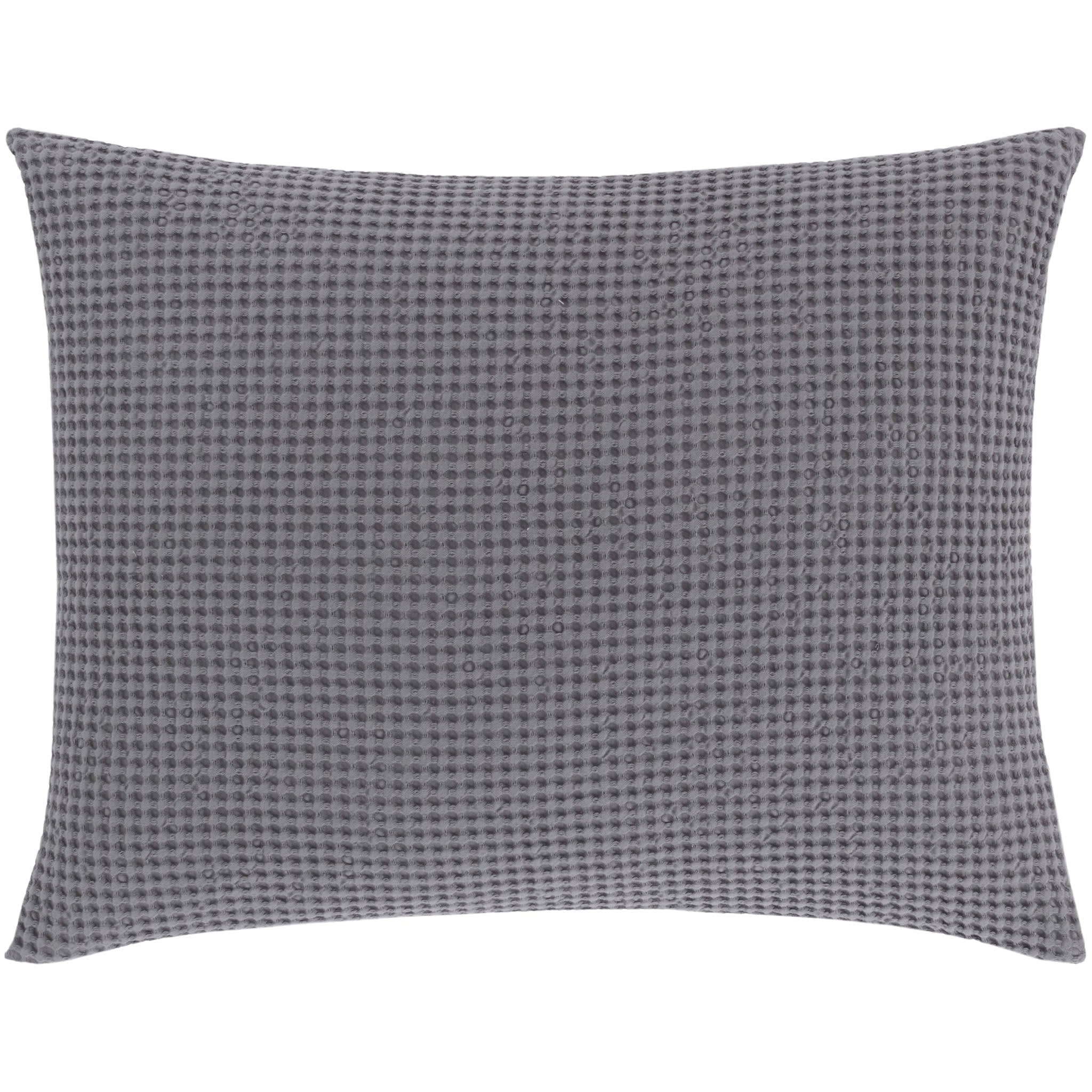 Bubble Matelasse Sham | Grey - Image 2