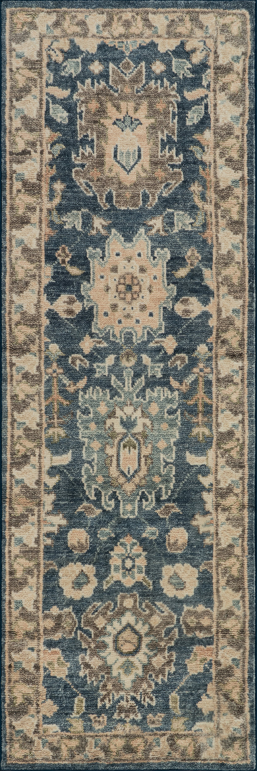 Camille Washable Rug | Navy