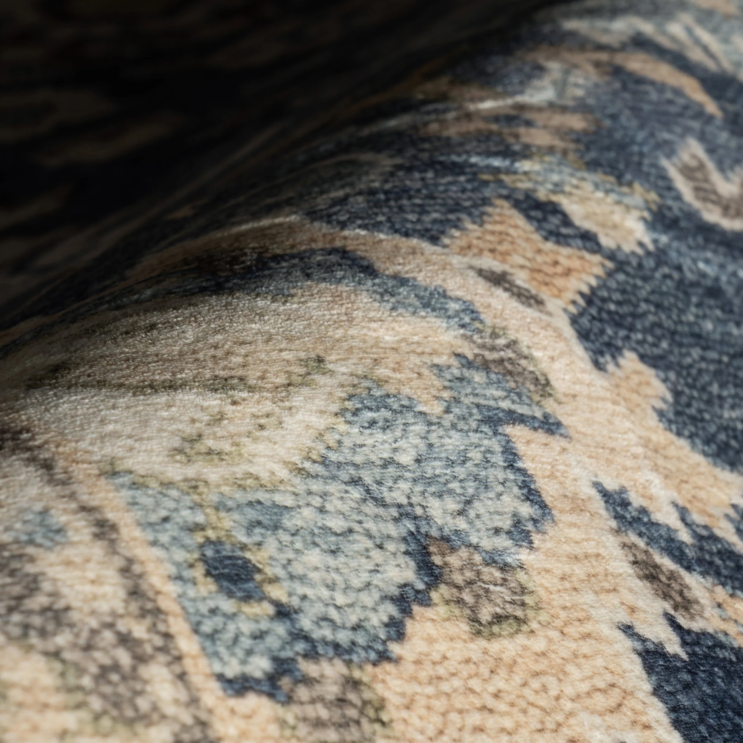 Camille Washable Rug | Navy - Image 3