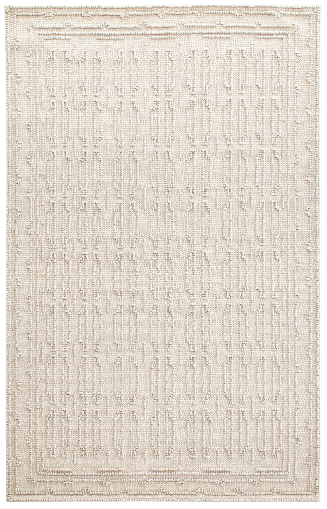 Campbell Handwoven Wool Rug | Plaster