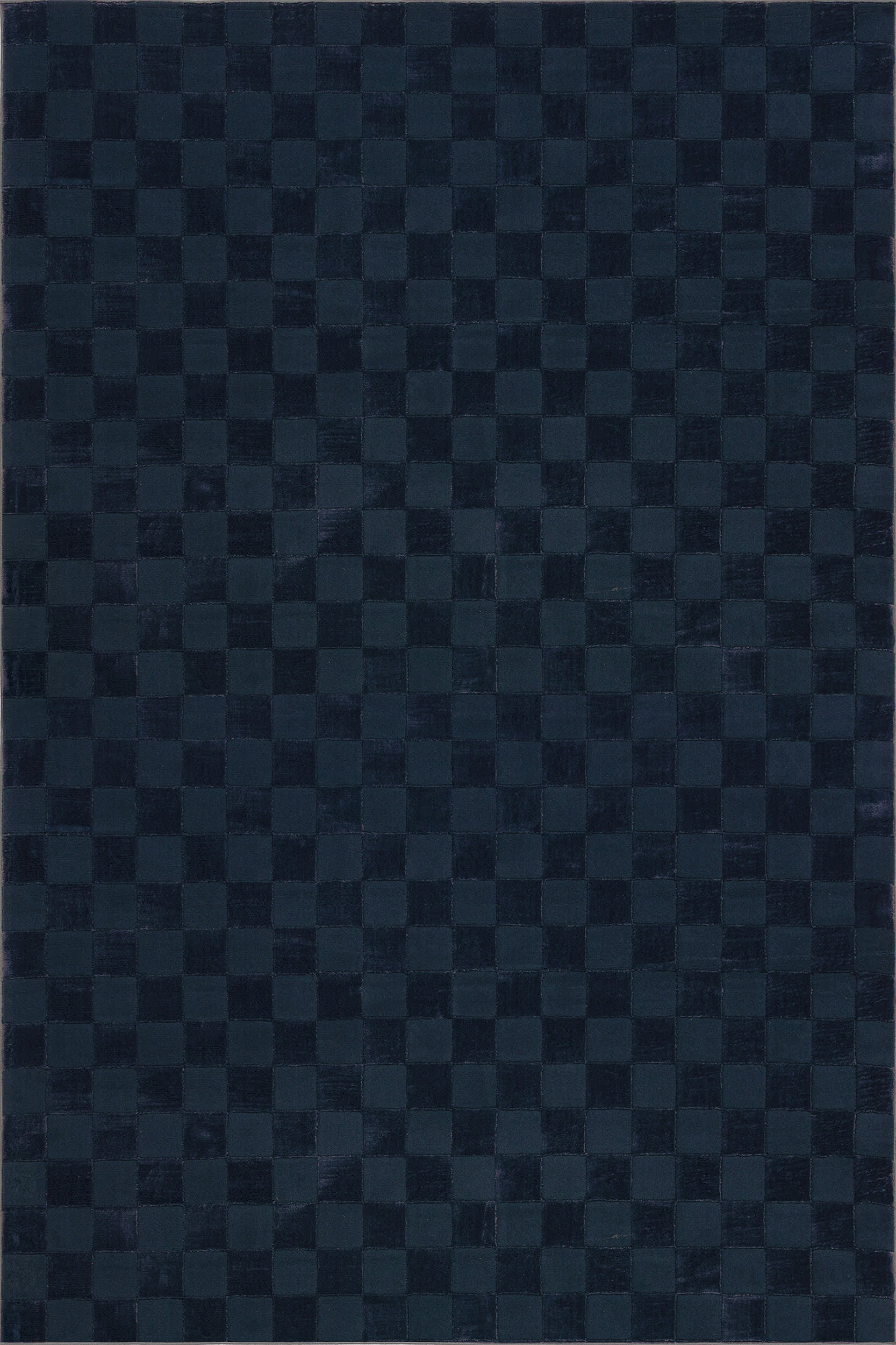 Cape May Plush Textured Washable Rug | Blue