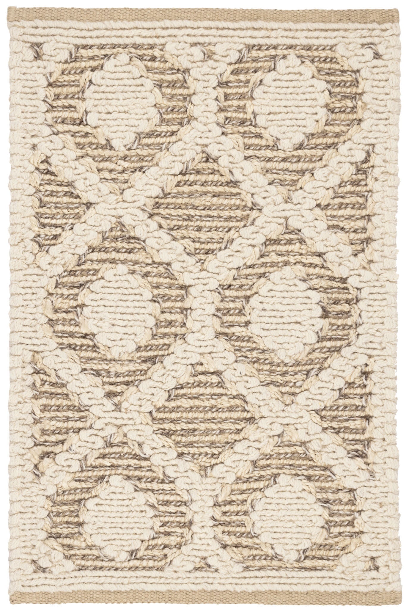 Capri Soumak Handwoven Jute Rug | Neutral