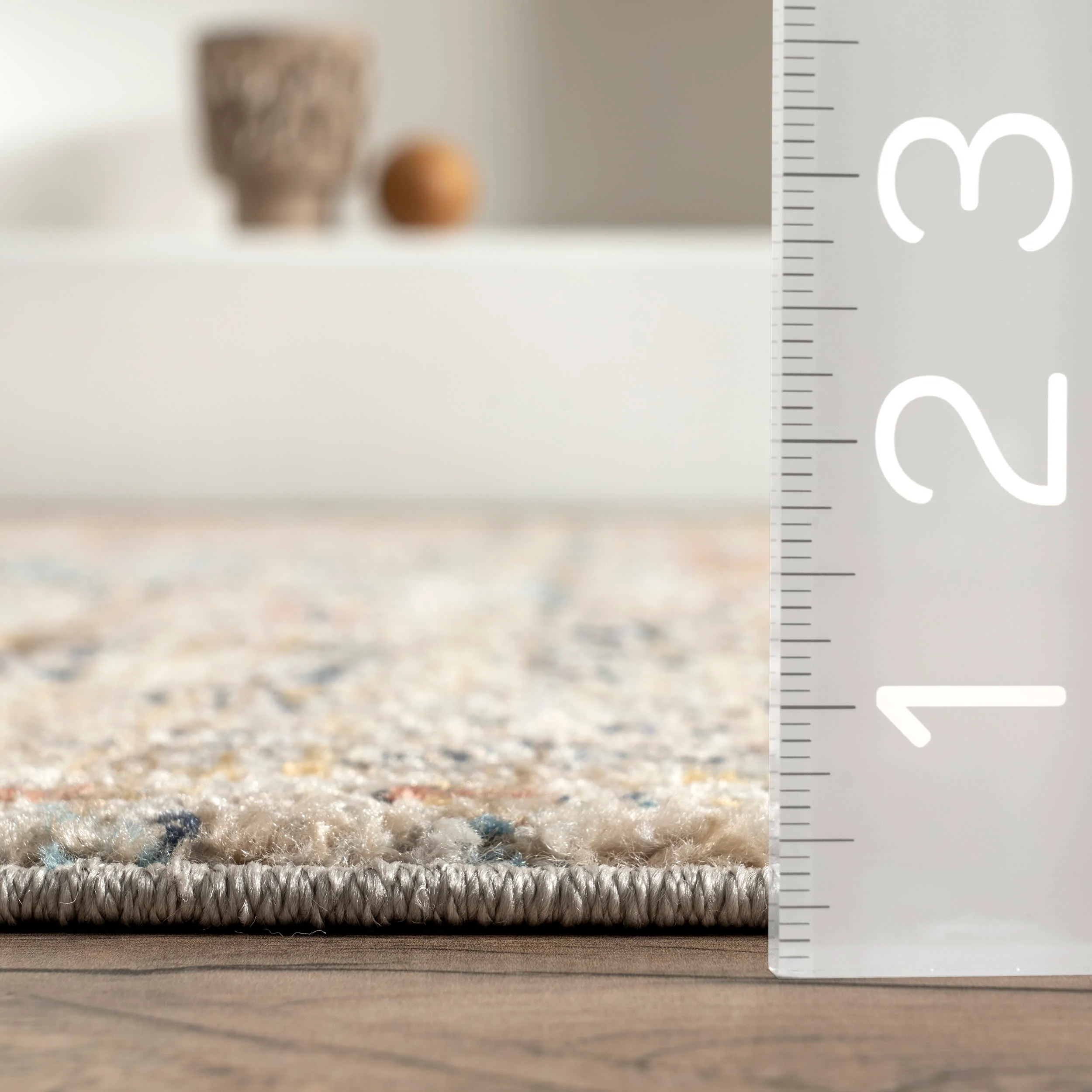 Cardinal Cartouche Rug | Beige - Image 5