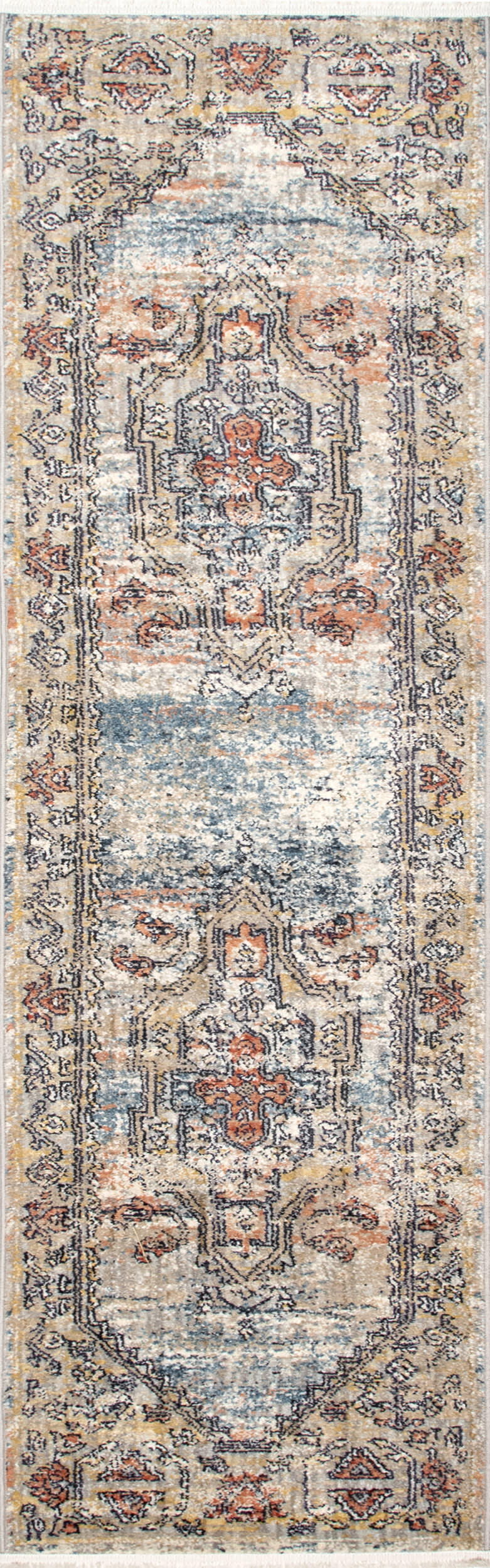 Cardinal Cartouche Rug | Beige