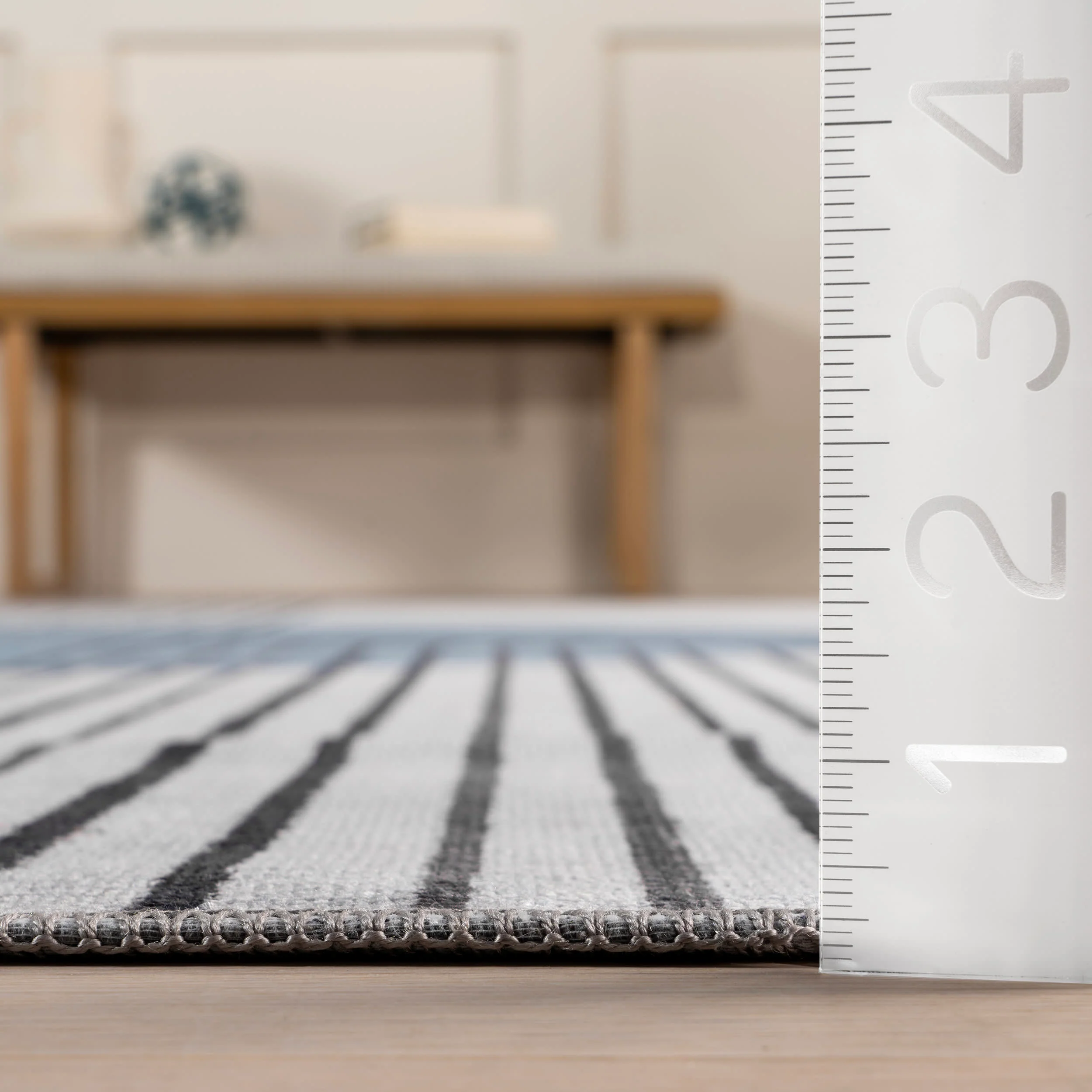 Carlotta Washable Desert Sunset Rug | Blue - Image 5