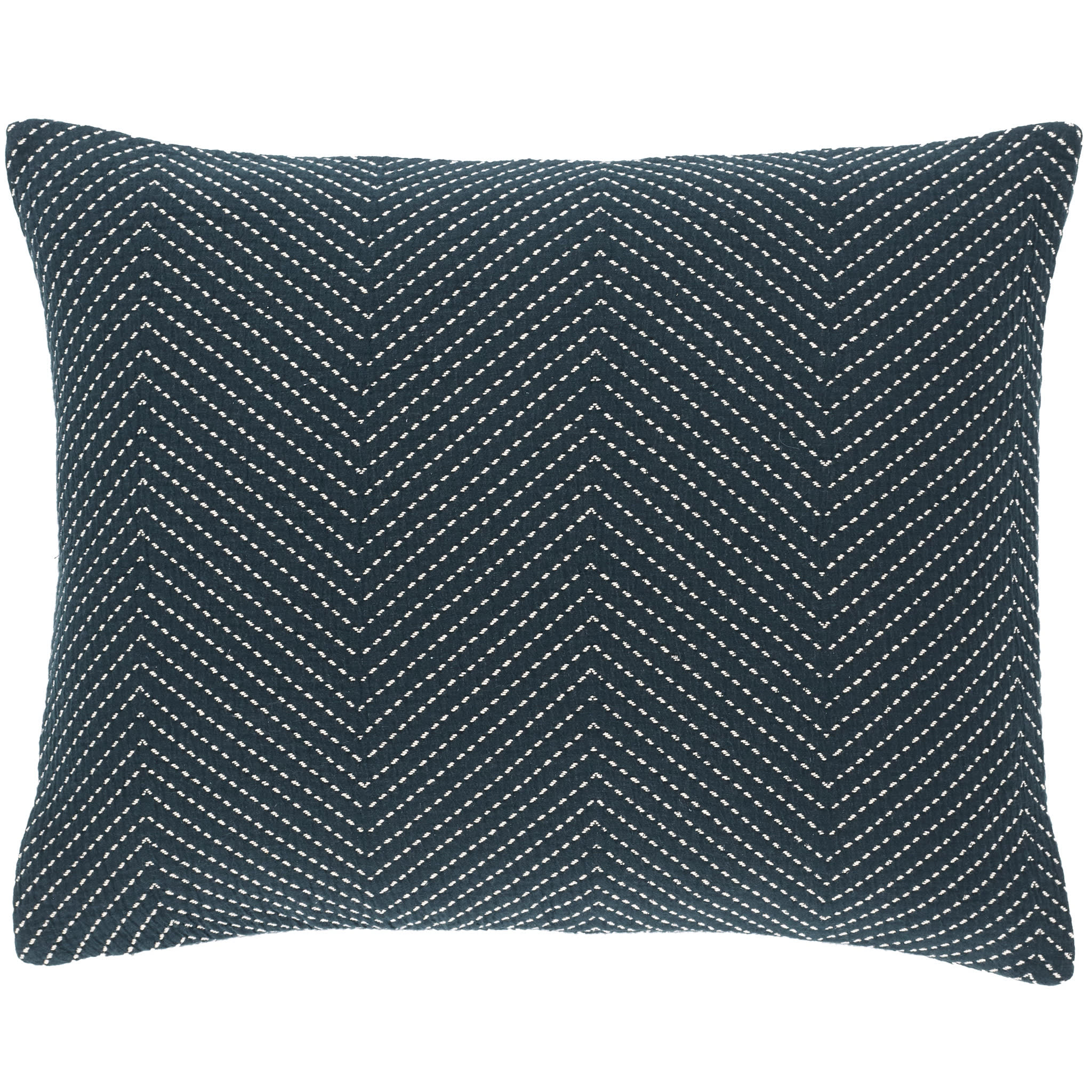 Catalina Matelasse Sham | Slate Blue - Image 2