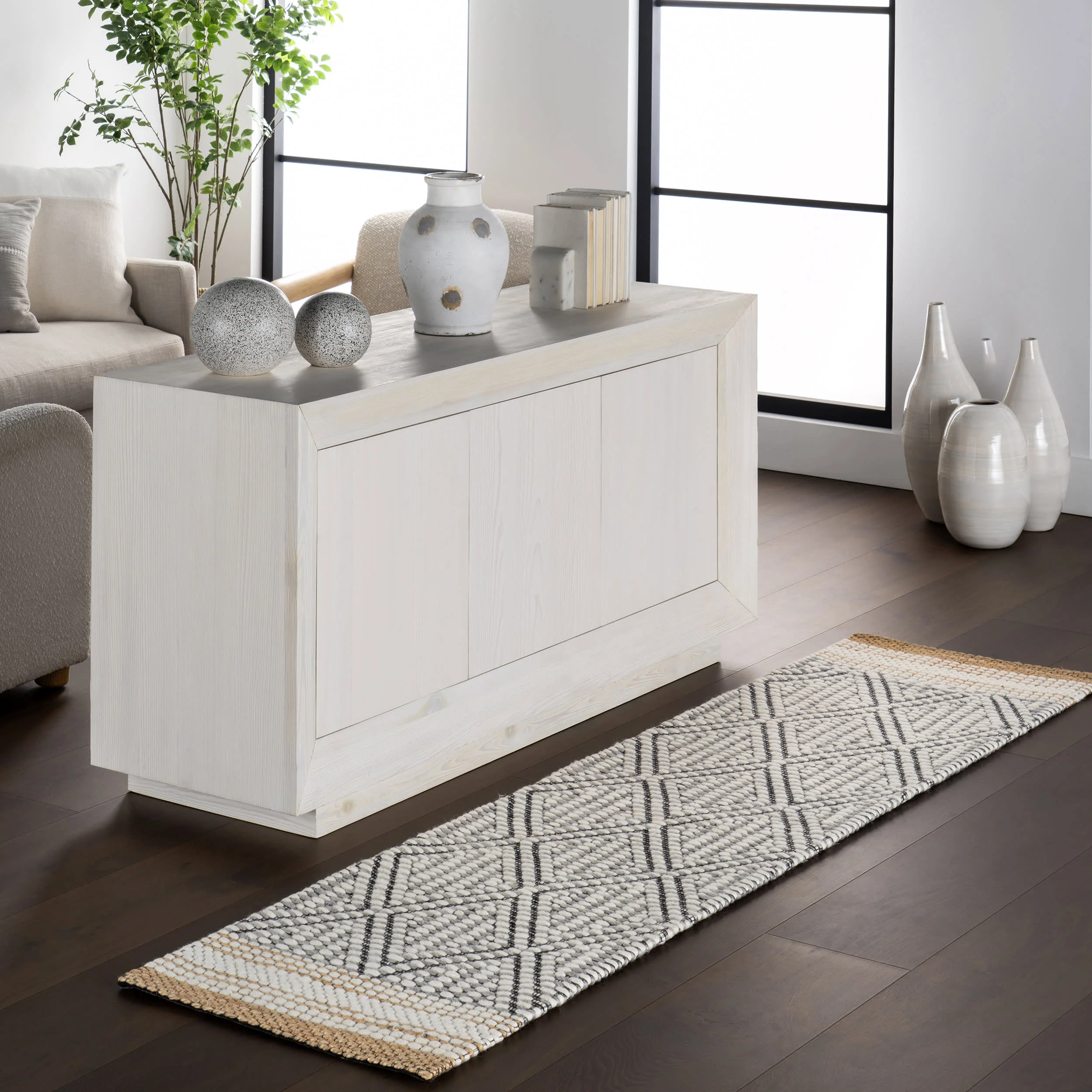Catelyn Moroccan Rug | Ivory - Image 2