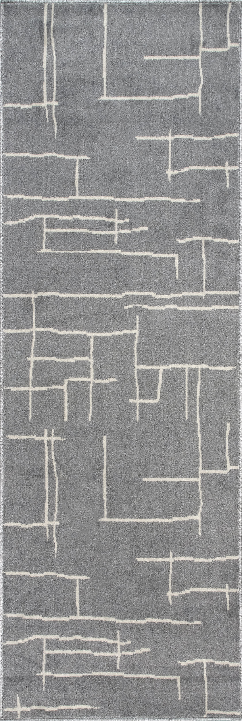 Cedar Modern Abstract Rug | Grey