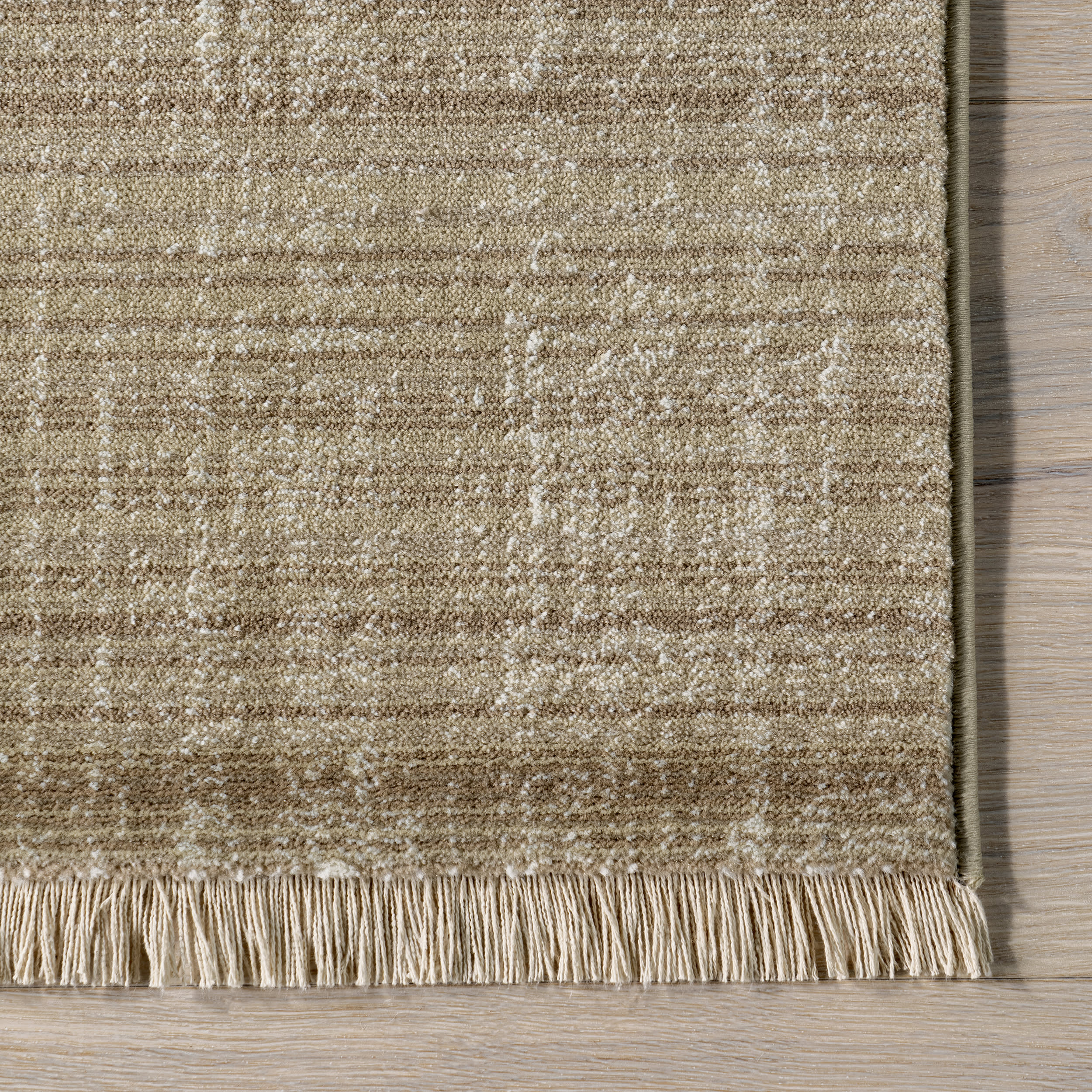 Cedarwood Fringed Rug | Brown - Image 3