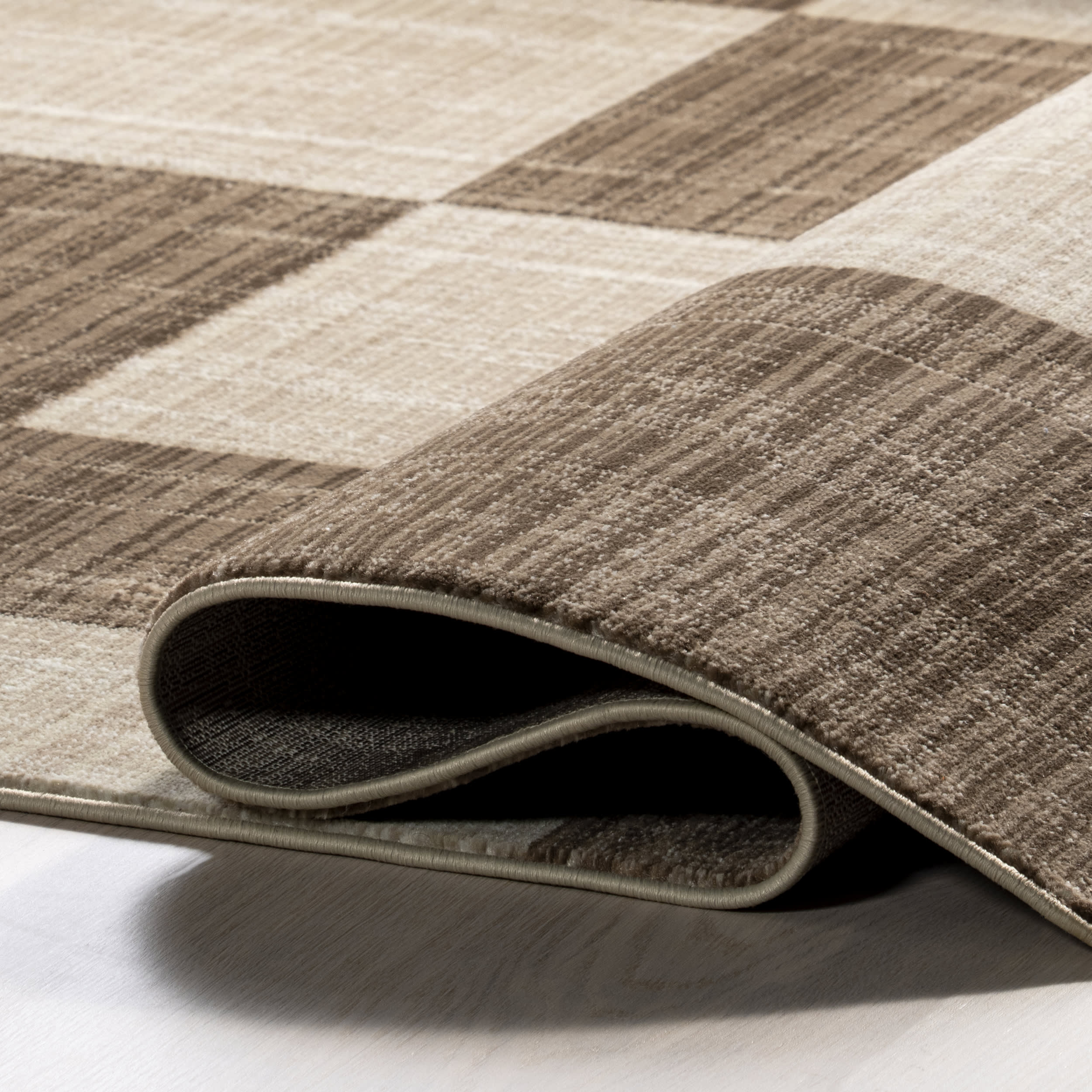 Cedarwood Fringed Rug | Brown - Image 7