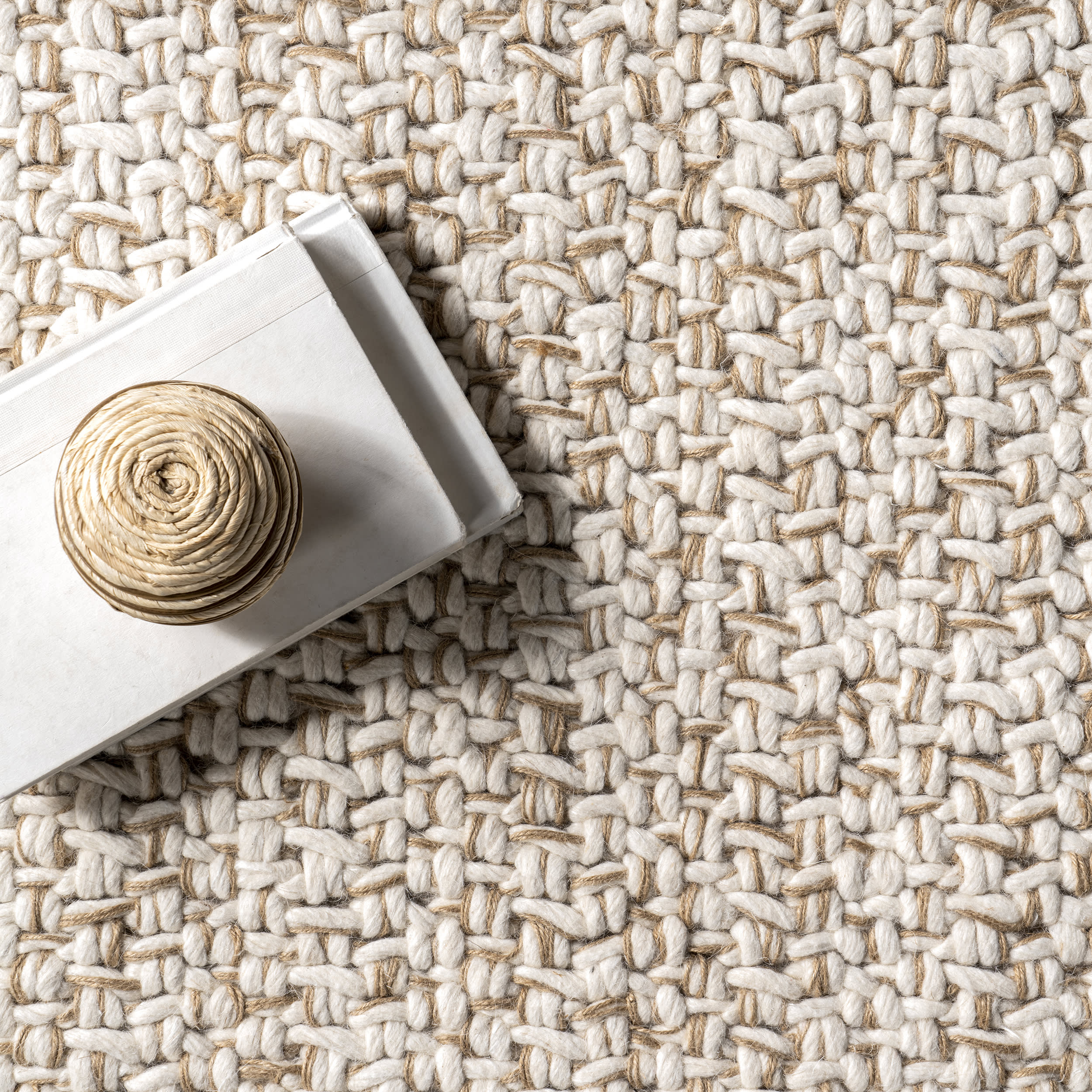 Celina Handwoven Rug | Ivory - Image 7