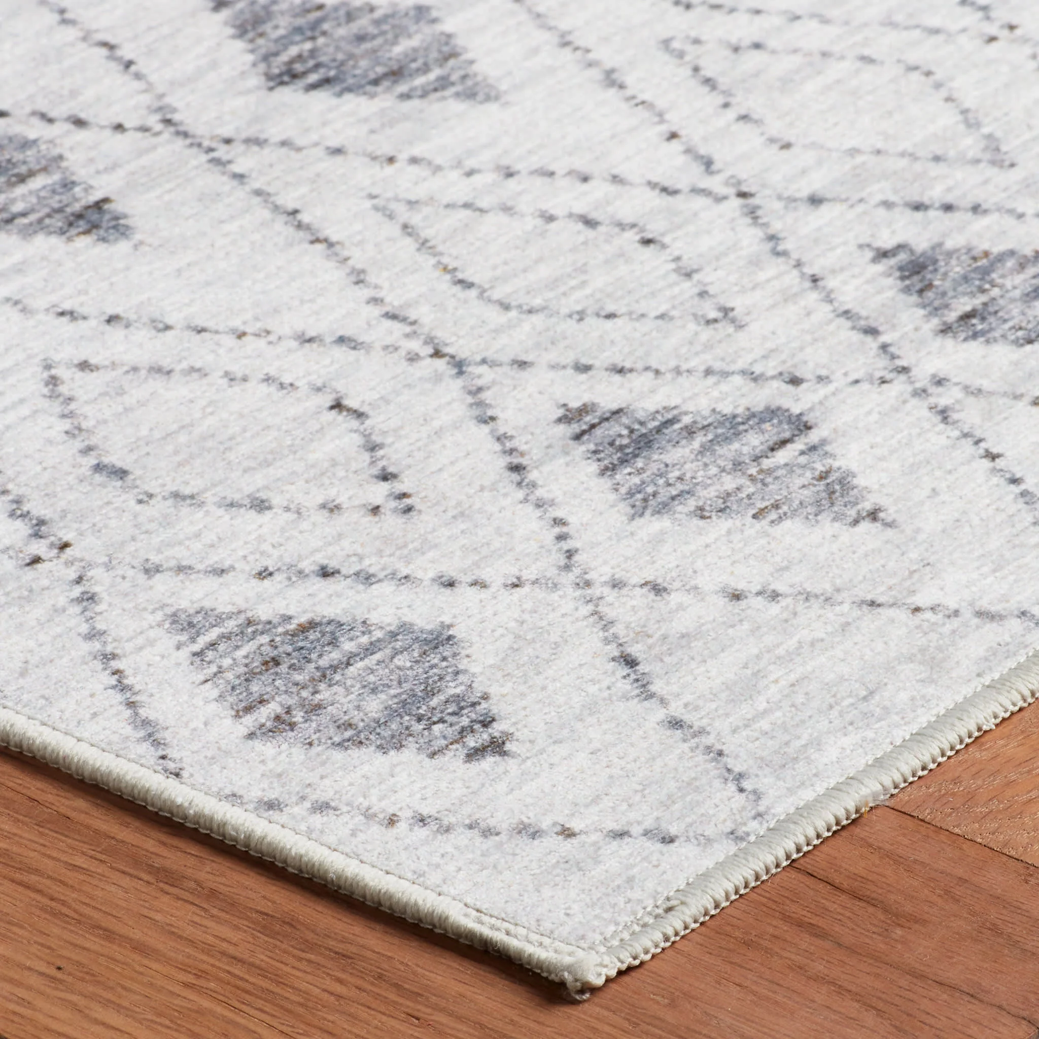 Chandler Machine Washable Rug | Ivory - Image 5