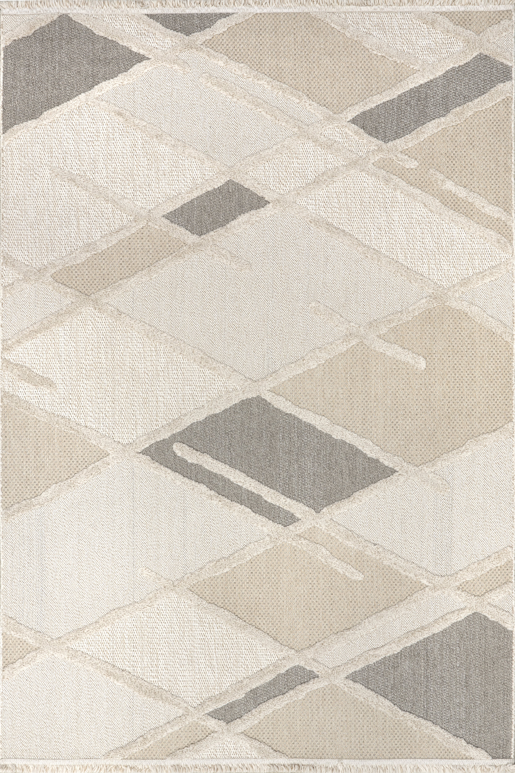 Chantal Trellis Rug | Ivory