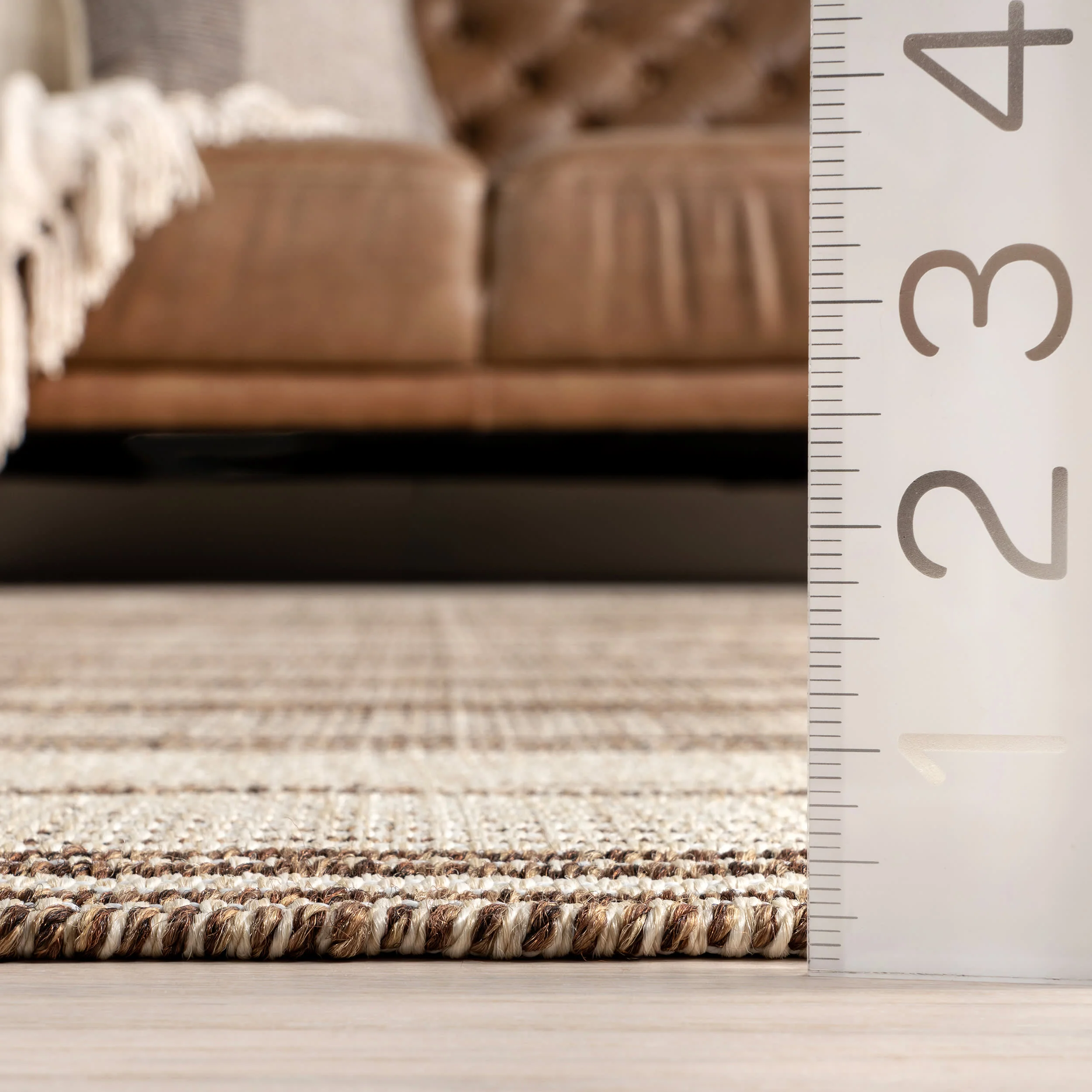 Zuma Indoor/Outdoor Rug | Ivory - Image 5