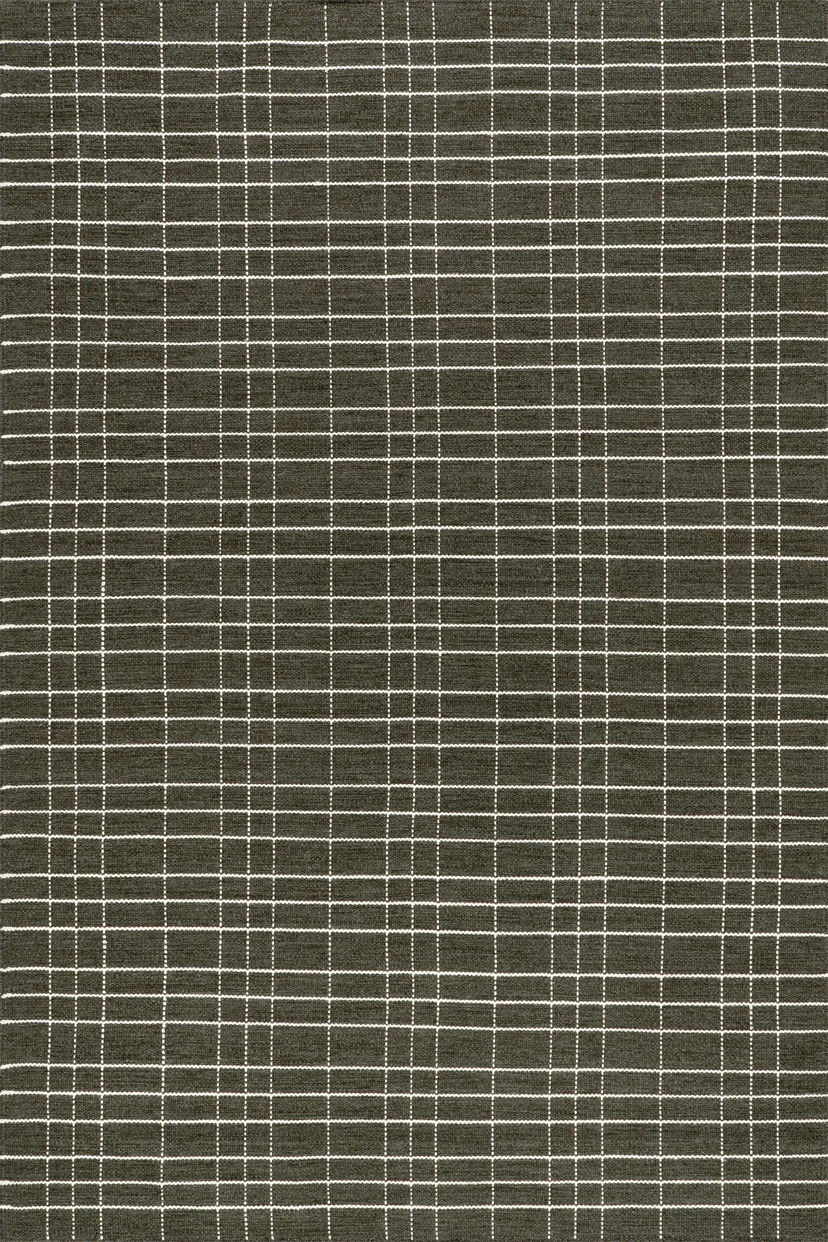 Charlie Plaid Wool Rug | Green