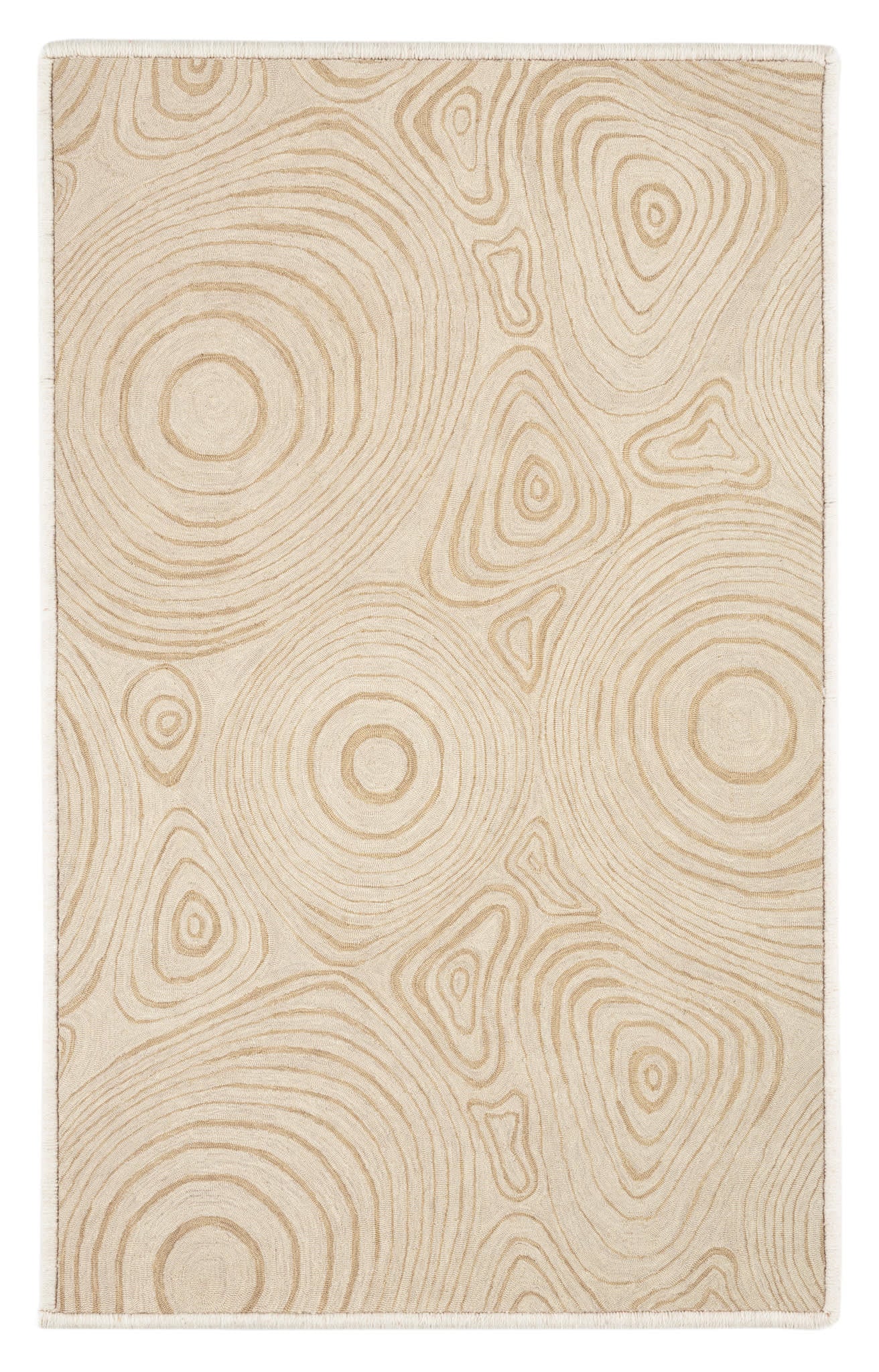 Charlton Hand Micro Hooked Wool Custom Rug by Bunny Williams | Yellow