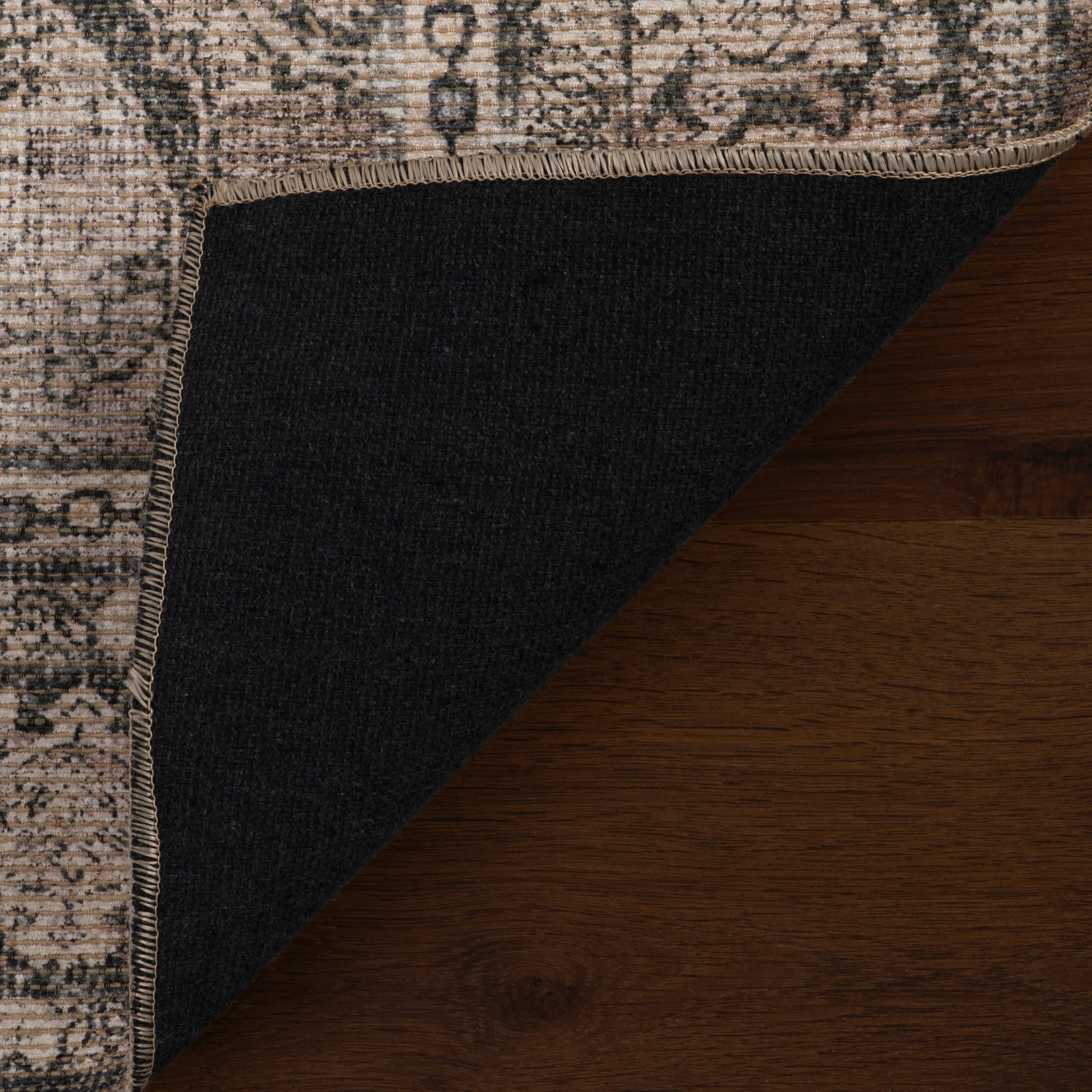 Chester Antiqued Jute-Blend Rug | Grey - Image 8