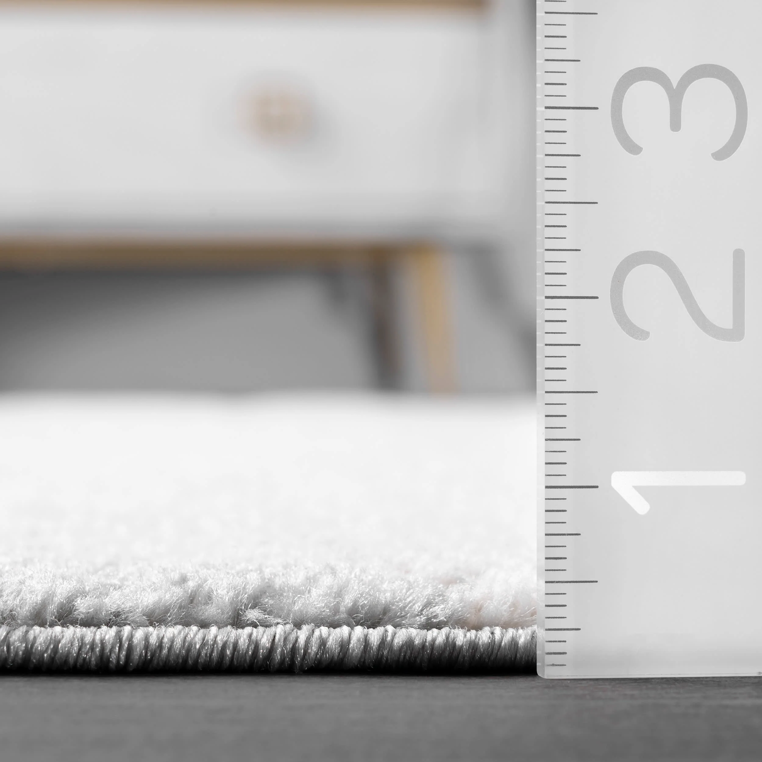 Chevron Stripes Rug | Light Grey - Image 5