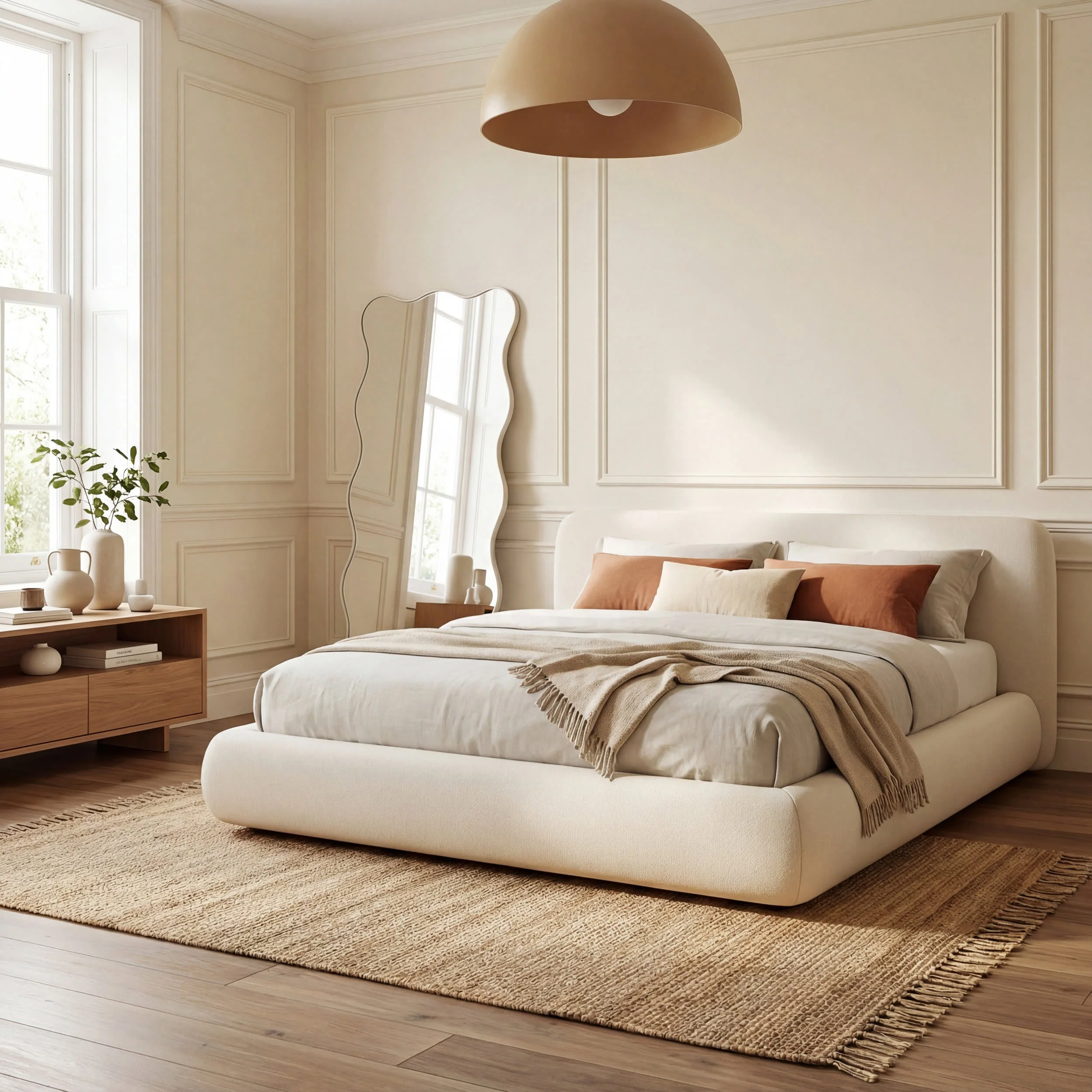 Chunky Jute Tasseled Rug | Natural - Image 10