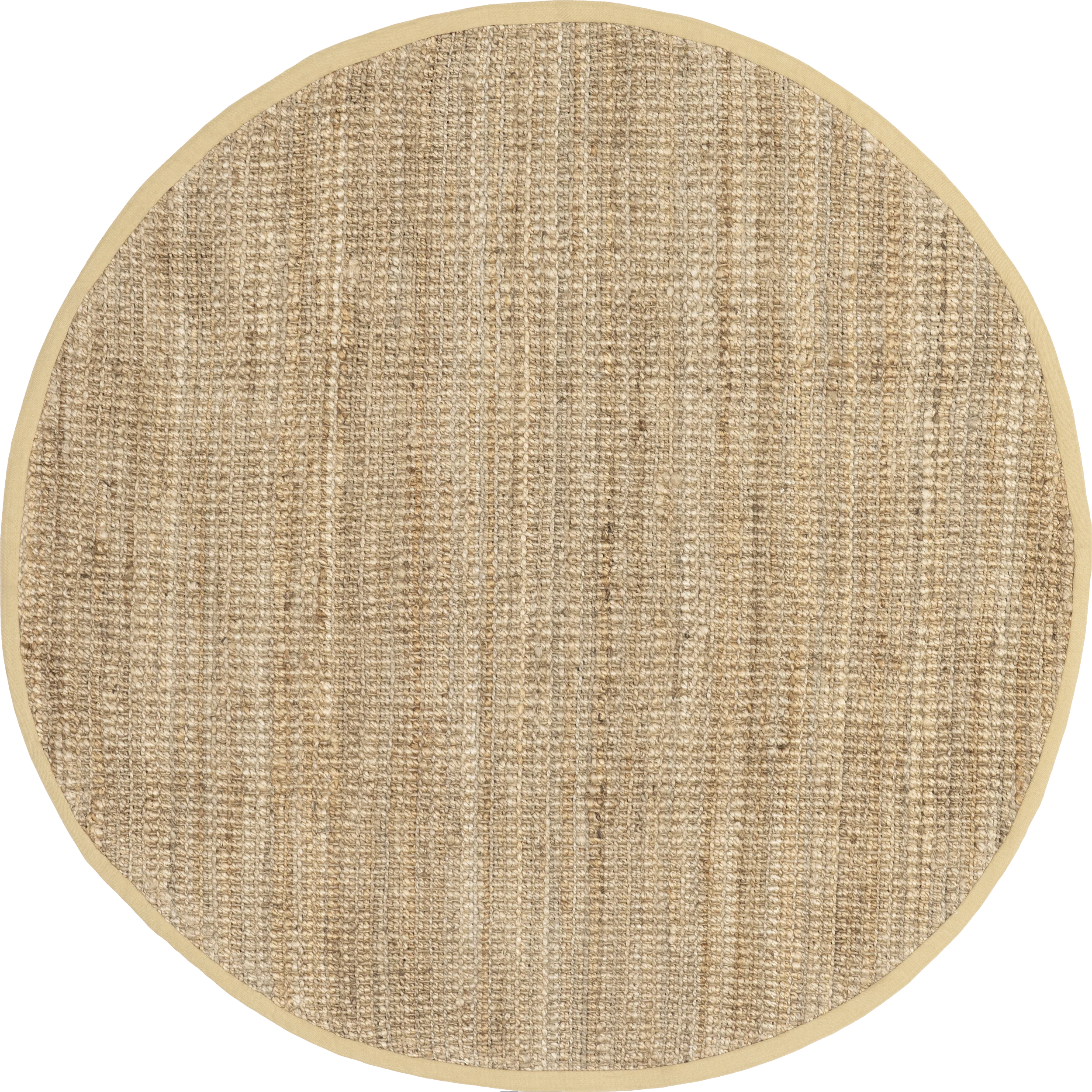 Chunky Jute Tasseled Rug | Natural