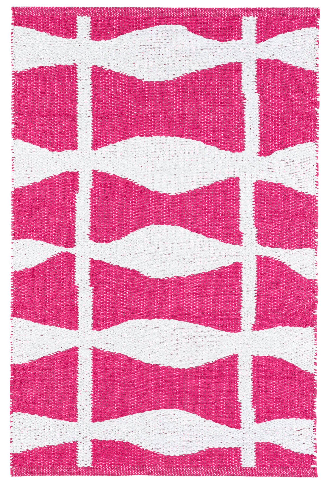Circuit Handwoven Indoor/Outdoor Rug | Fuchsia