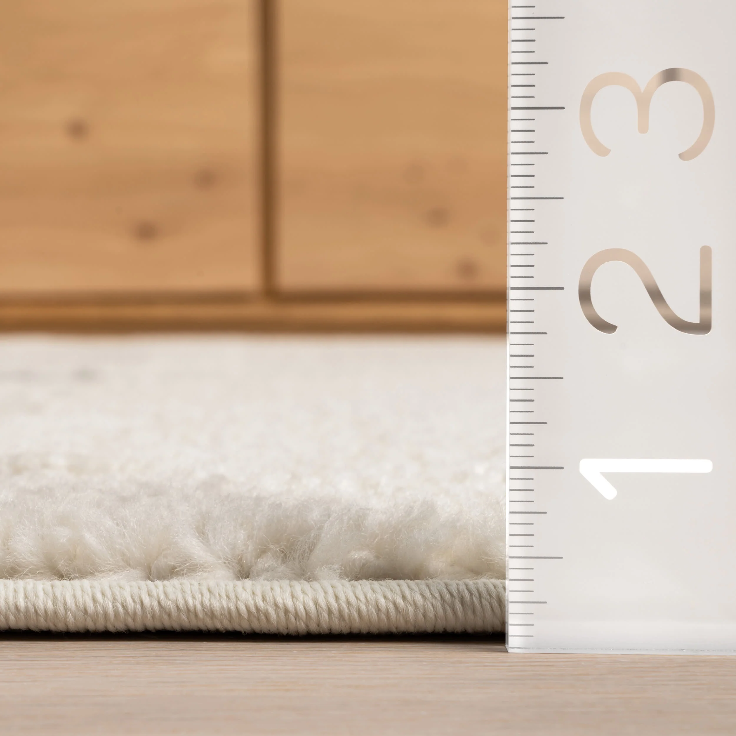 Cissy Geometric Tasseled Rug | Grey - Image 5