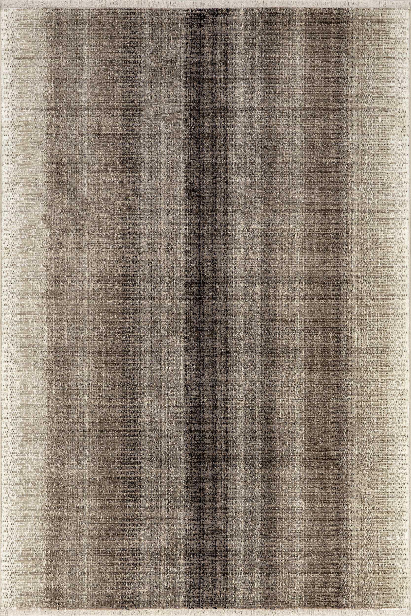 Claudine Rustic Stripe Rug | Brown