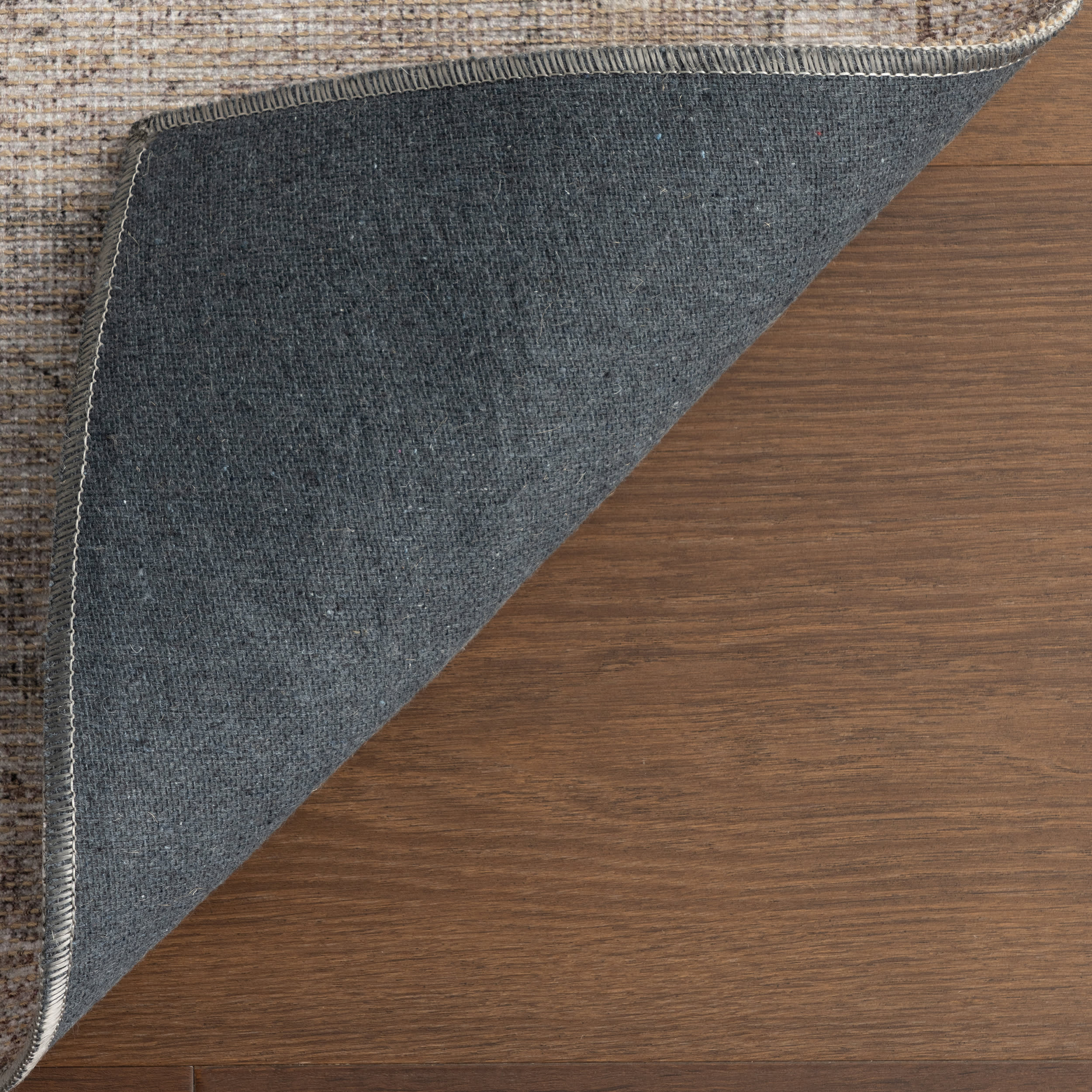 Clifton Antiqued Jute-Blend Rug | Dark Beige - Image 8