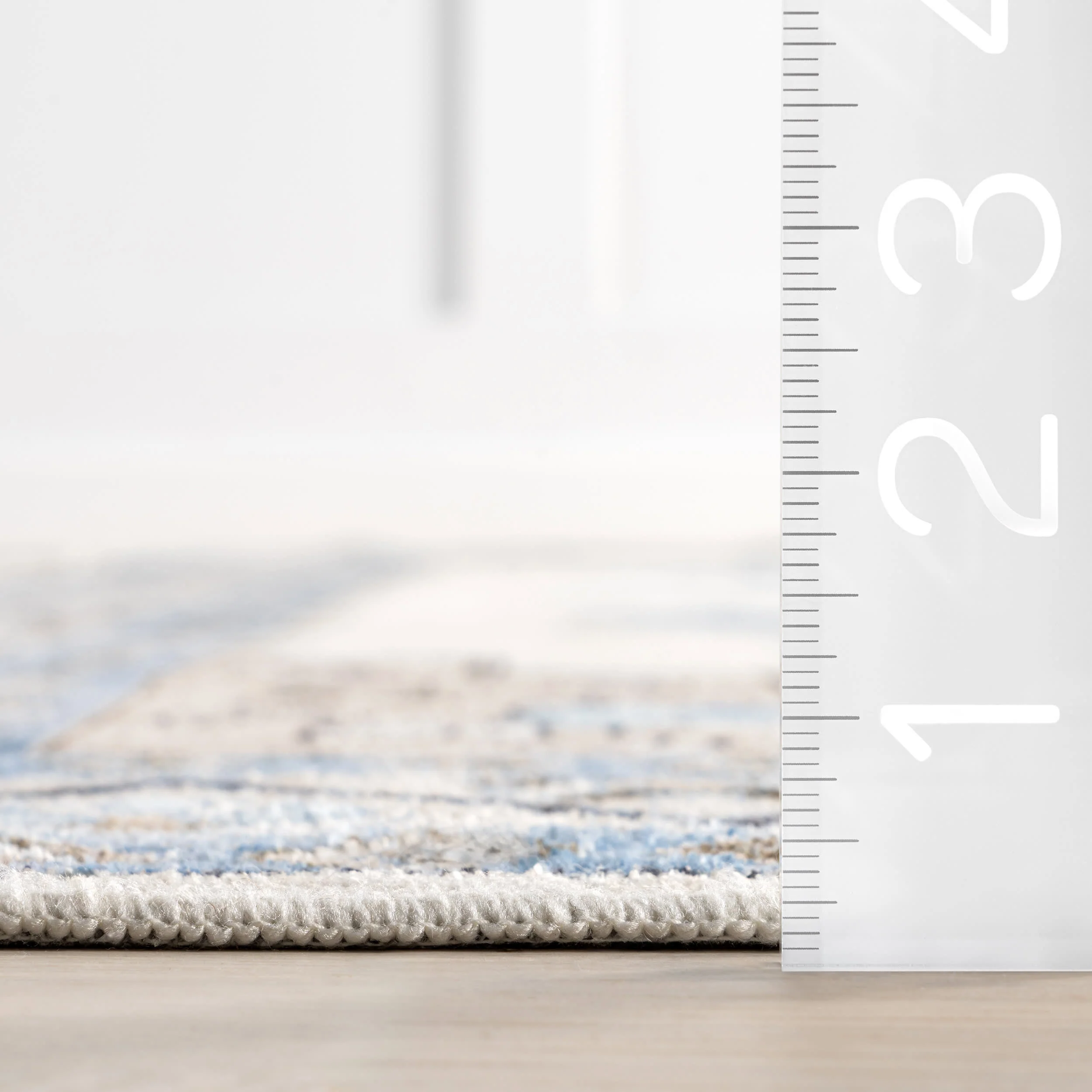 Clovebud Medallion Washable Rug | Blue - Image 5