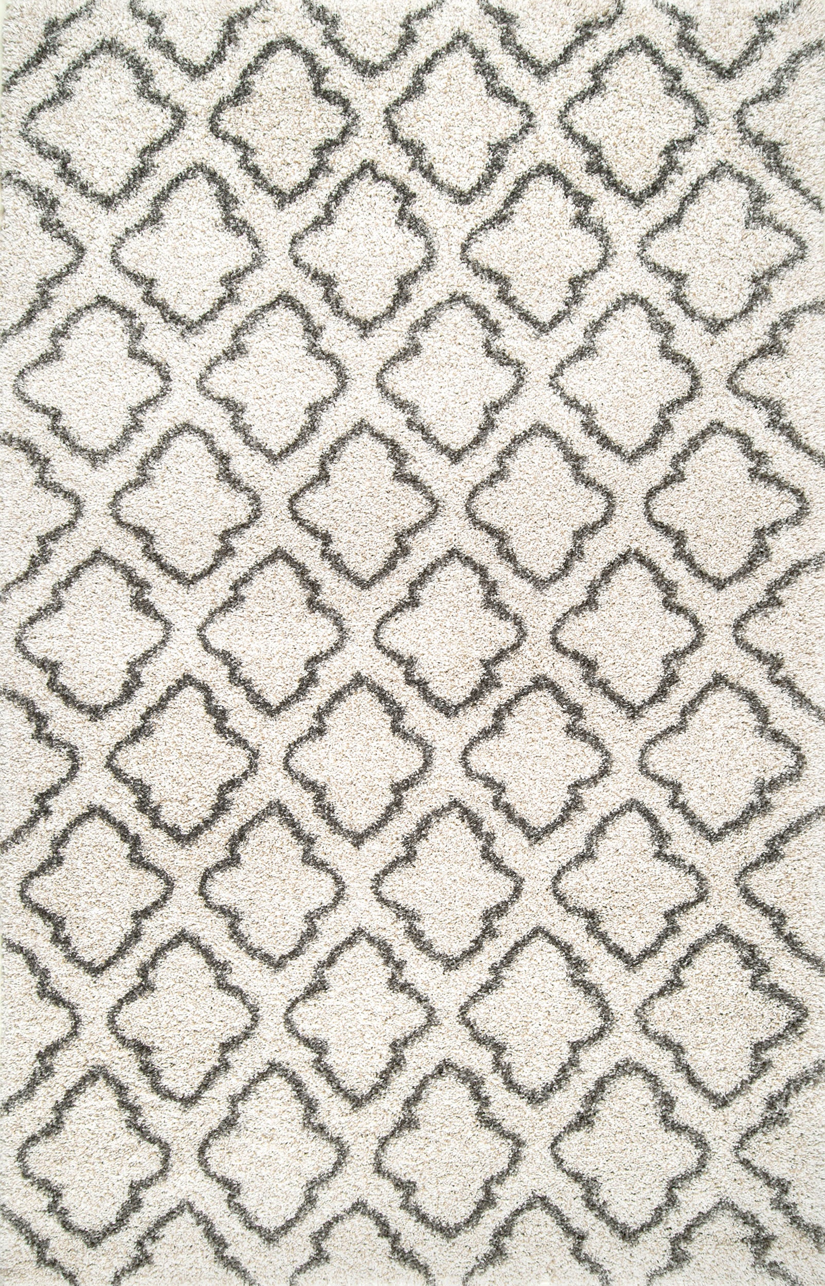 Clover Trellis Rug | Ivory