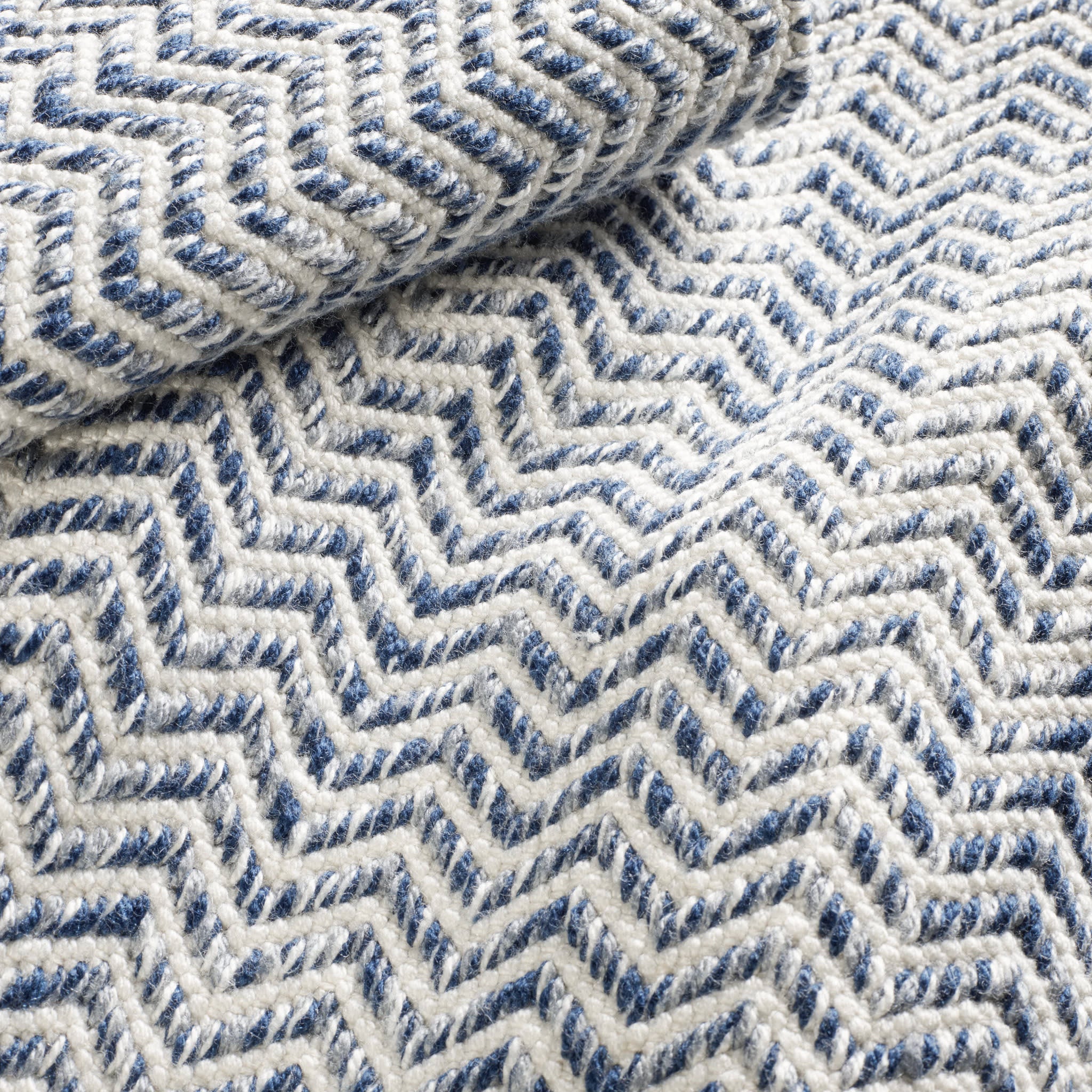 Coastal Handwoven Indoor/Outdoor Rug | Blue - Image 7