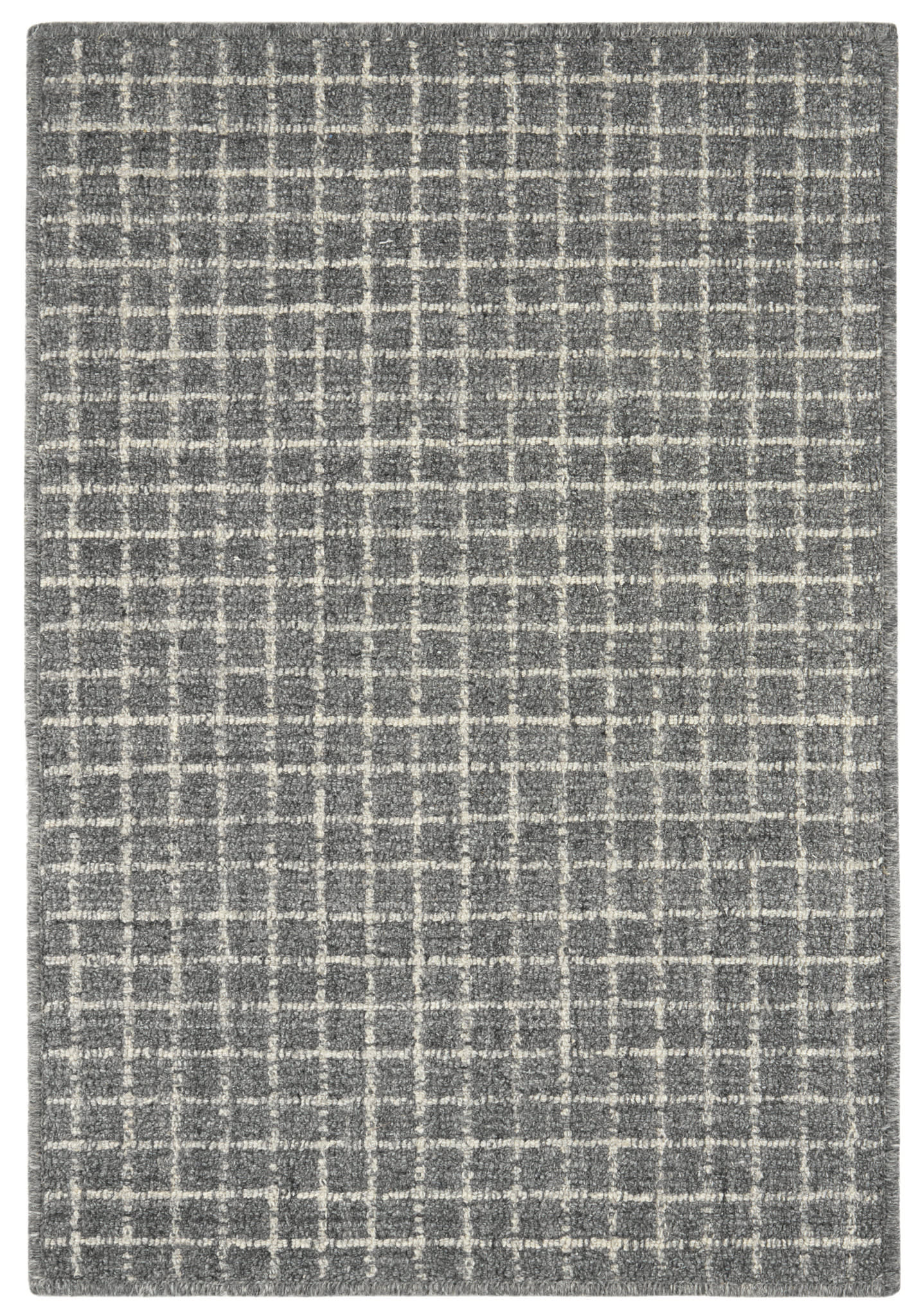 Conall Hand Micro Hooked Wool Custom Rug | Grey