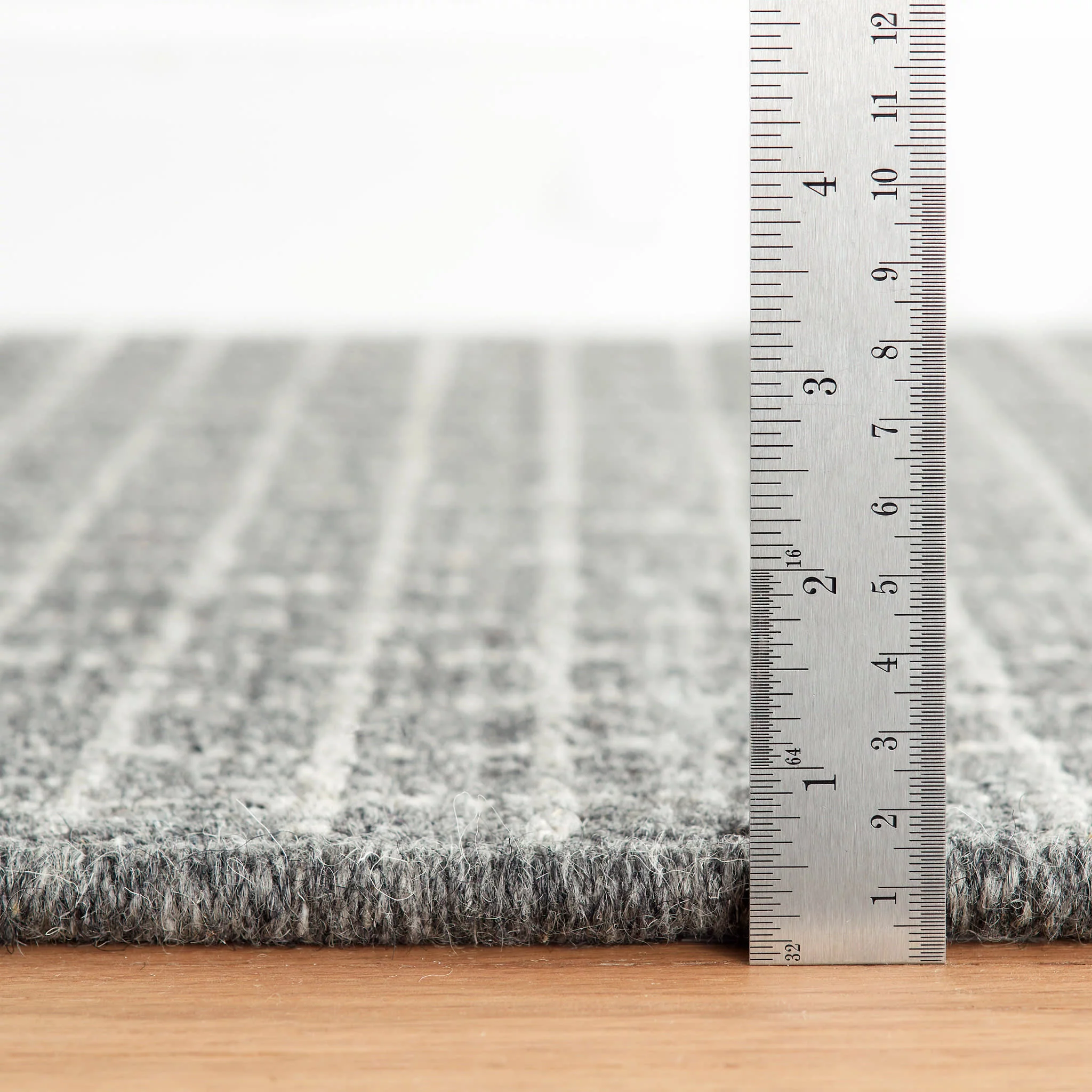 Conall Hand Micro Hooked Wool Custom Rug | Grey - Image 3
