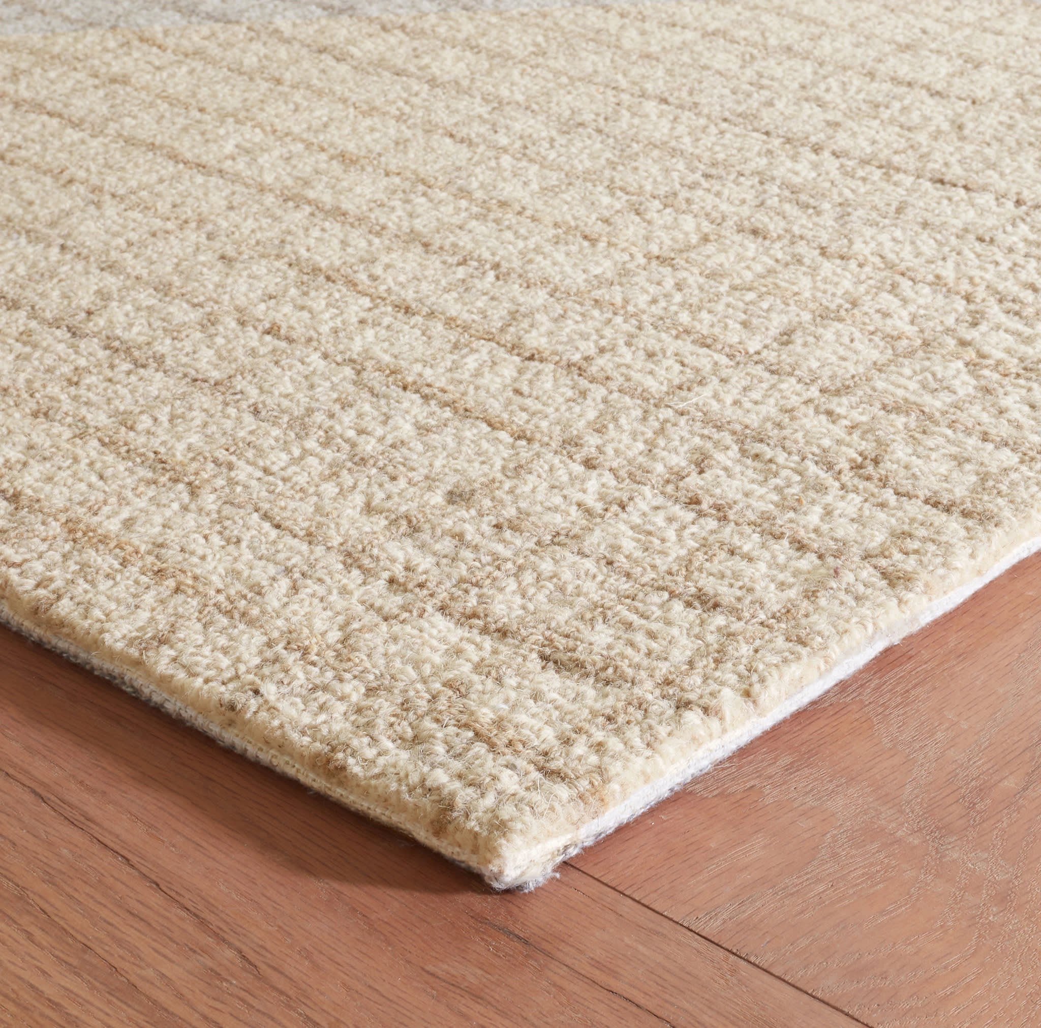 Conall Hand Micro Hooked Wool Rug | Natural - Image 6