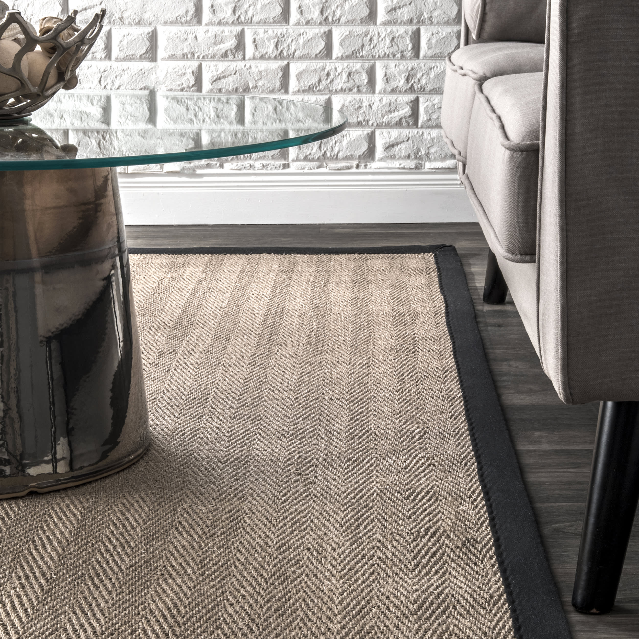 Cordelia Sisal Rug | Black - Image 4