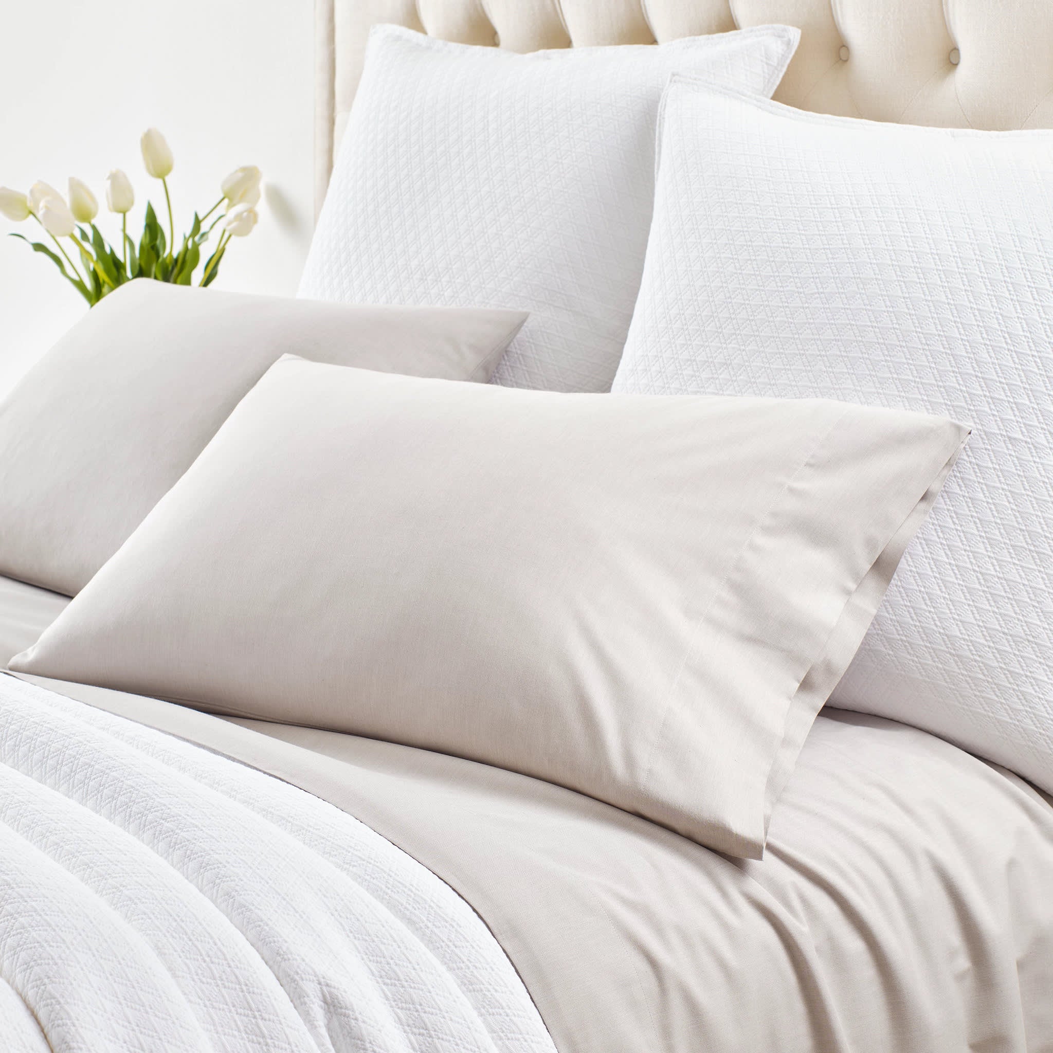 Cozy Cotton Sheet Set | Dove Grey
