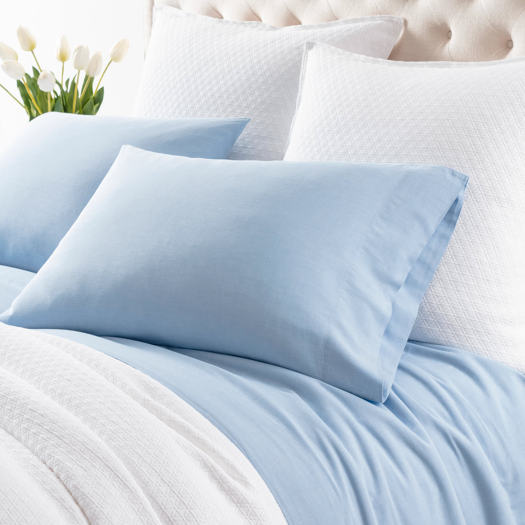 Cozy Cotton Sheet Set | French Blue