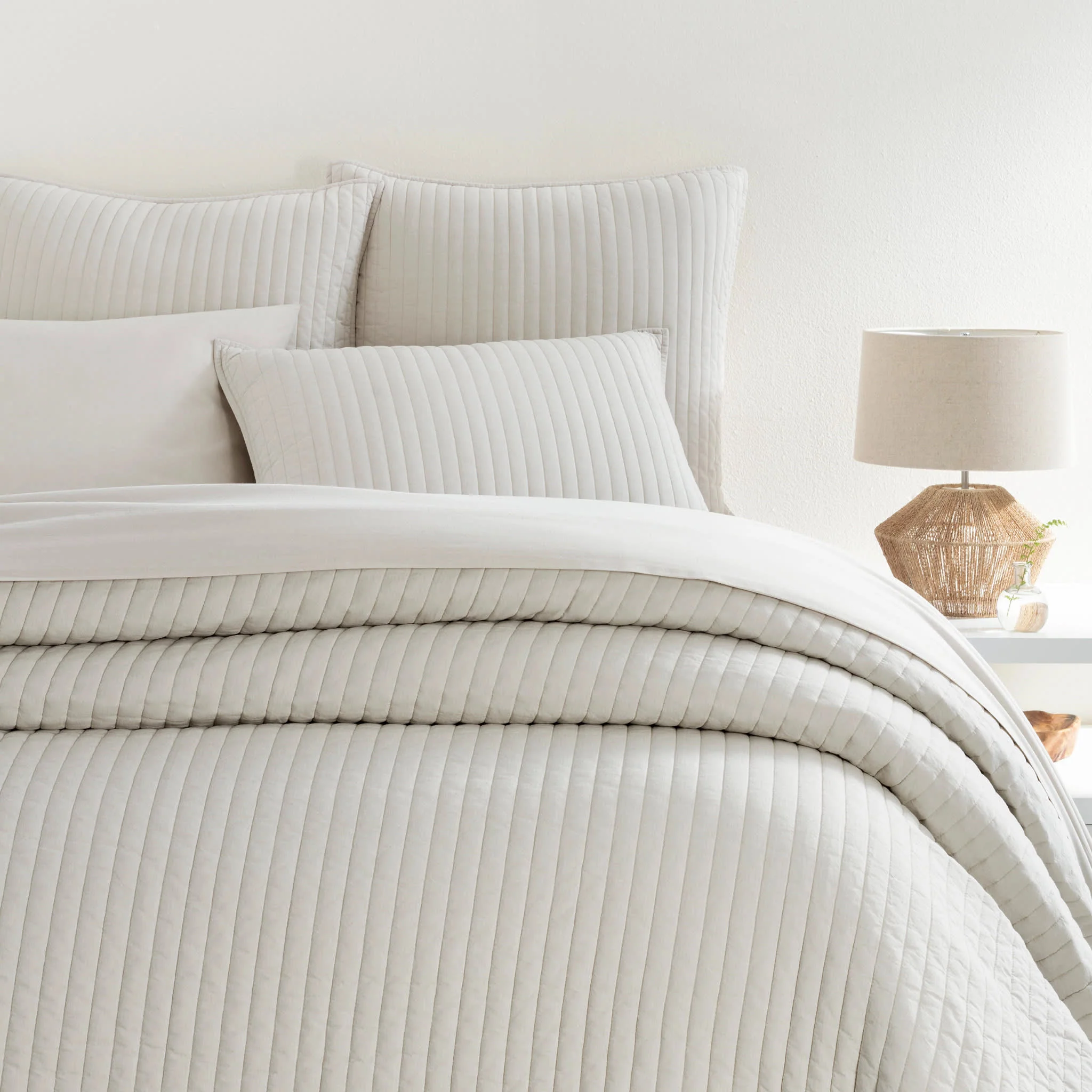Cozy Cotton Quilt | Natural