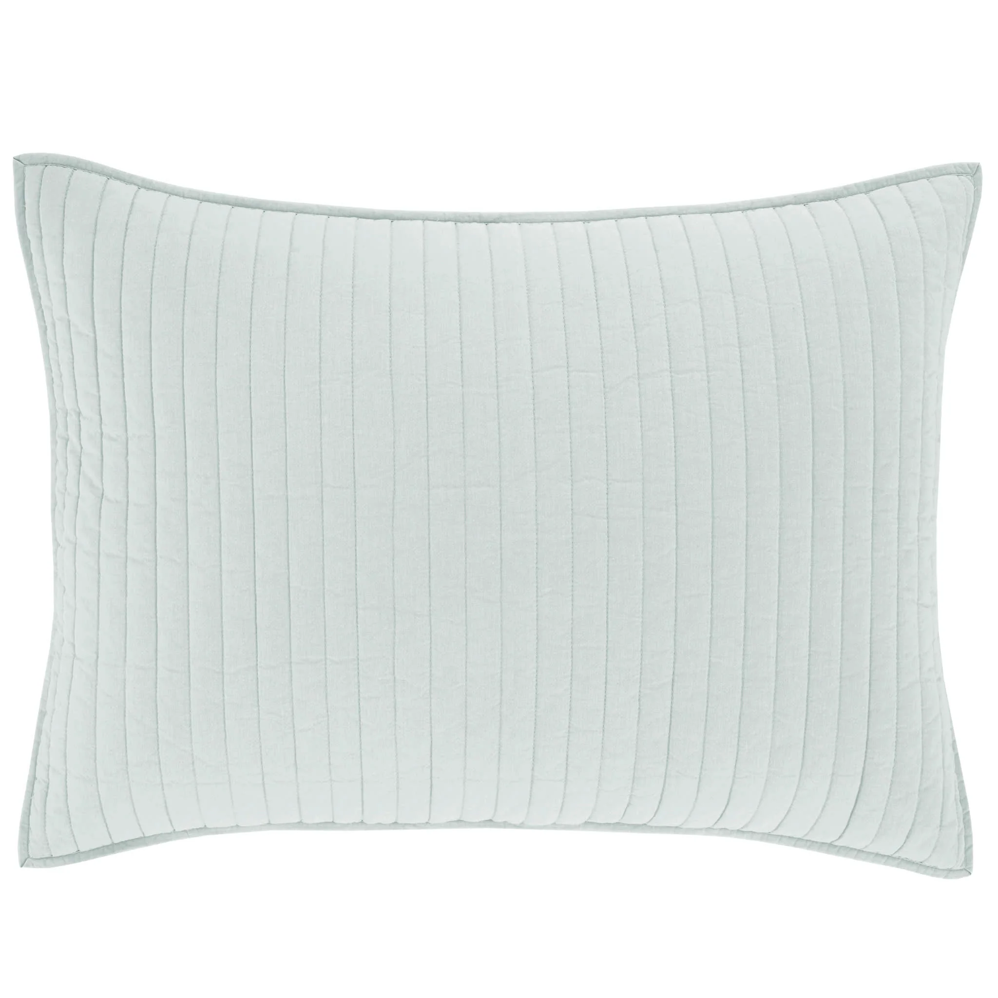 Cozy Cotton Quilted Sham | Sky - Image 2